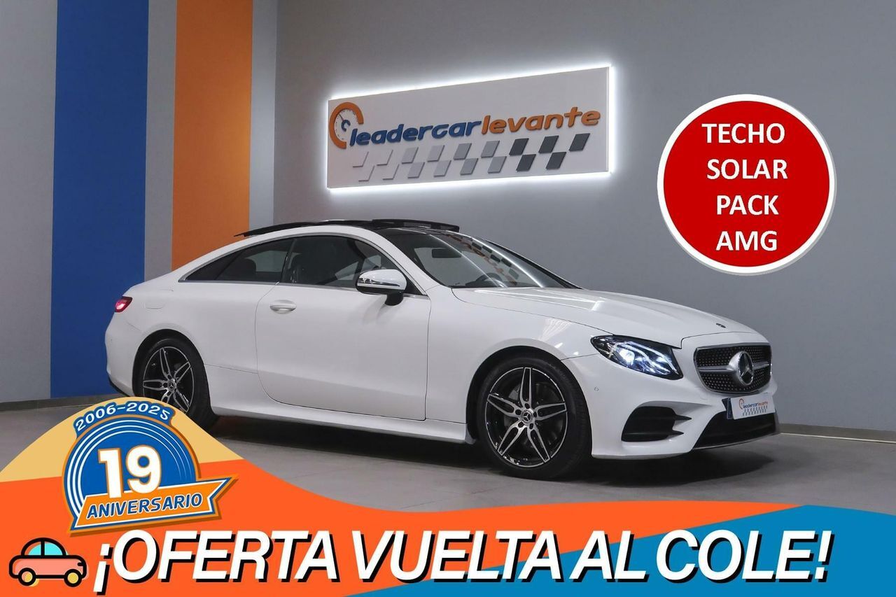MERCEDES Clase E (220D COUPE 194CV PACK AMG) en Valencia