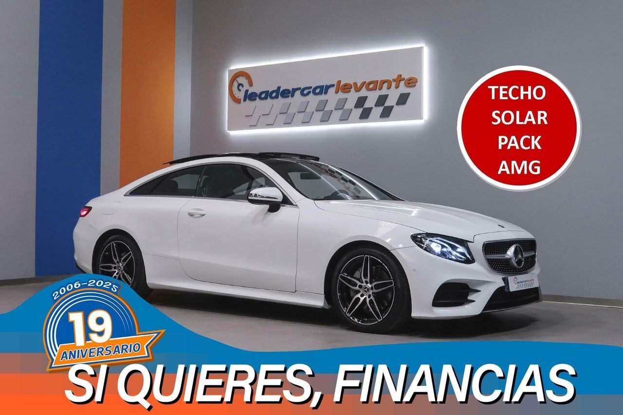 MERCEDES Clase E (220D COUPE 194CV PACK AMG) en Valencia