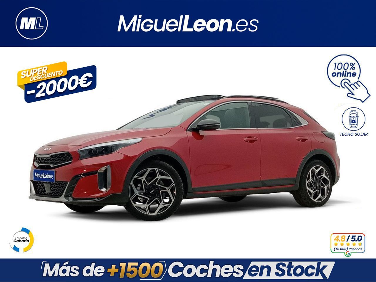 KIA XCeed (1.5 T-GDI GT-Line 160CV) en Palmas, Las