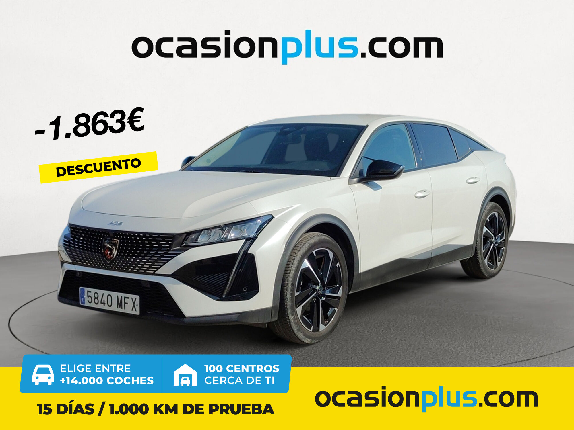 PEUGEOT 408 (Puretech 130 Allure Pack EAT8 96 kW (130 CV)) en Madrid