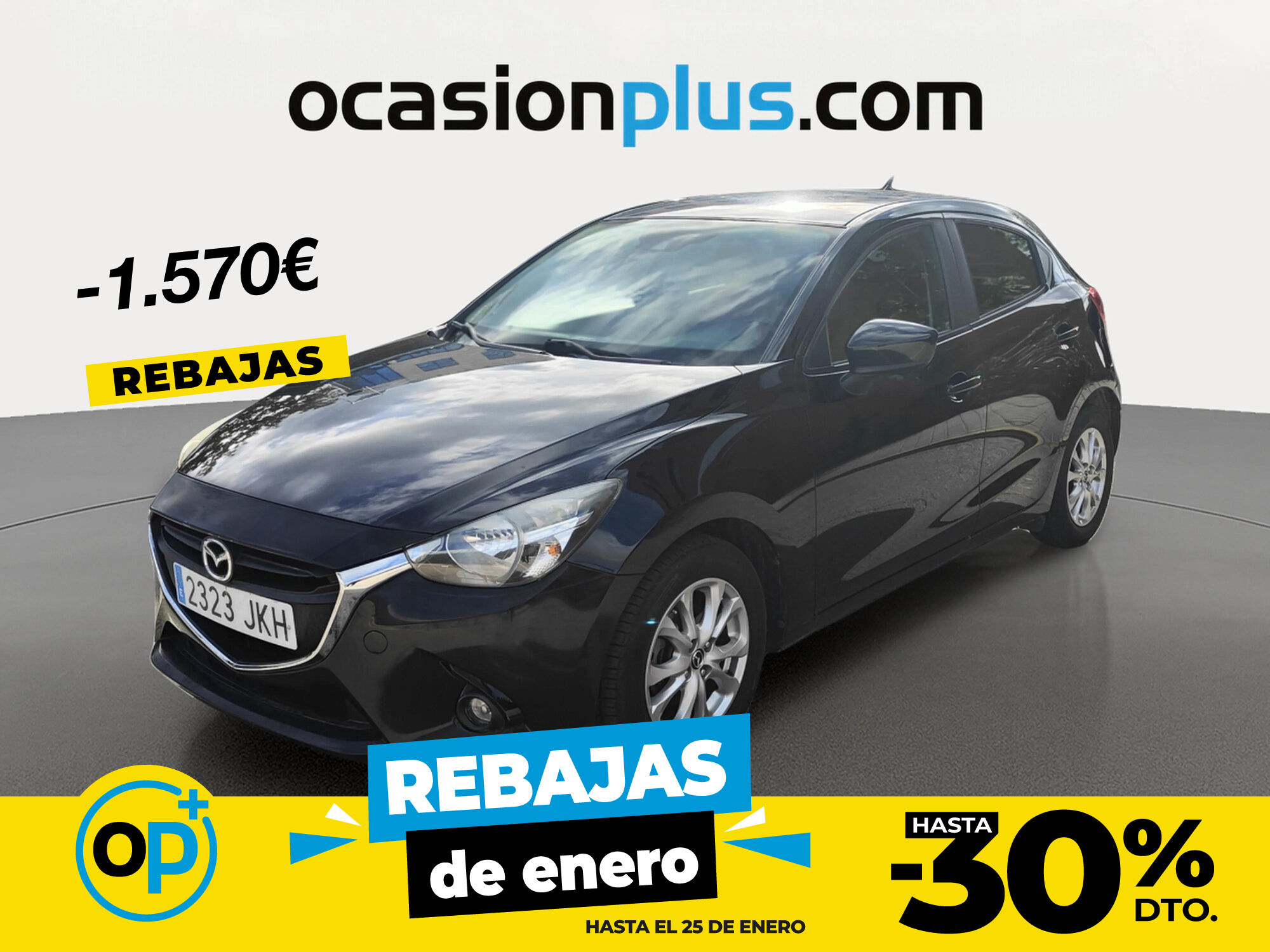MAZDA Mazda2 (1.5 GE Style+ Confort Red 66 kW (90 CV)) en Madrid