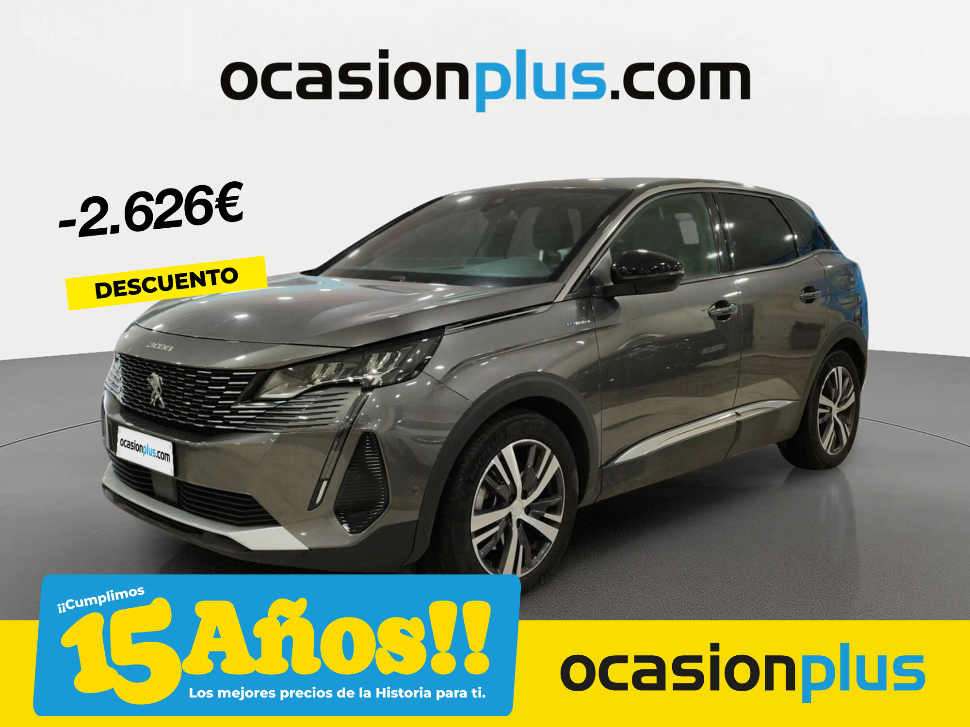 PEUGEOT 3008 (Hybrid 300 Allure Pack e-EAT8 221 kW (300 CV)) en Madrid