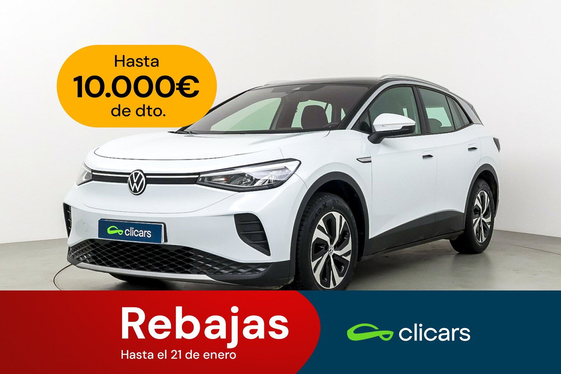 VOLKSWAGEN ID4 (ID.4 Pure Performance City 125KW 52Kwh) en Madrid