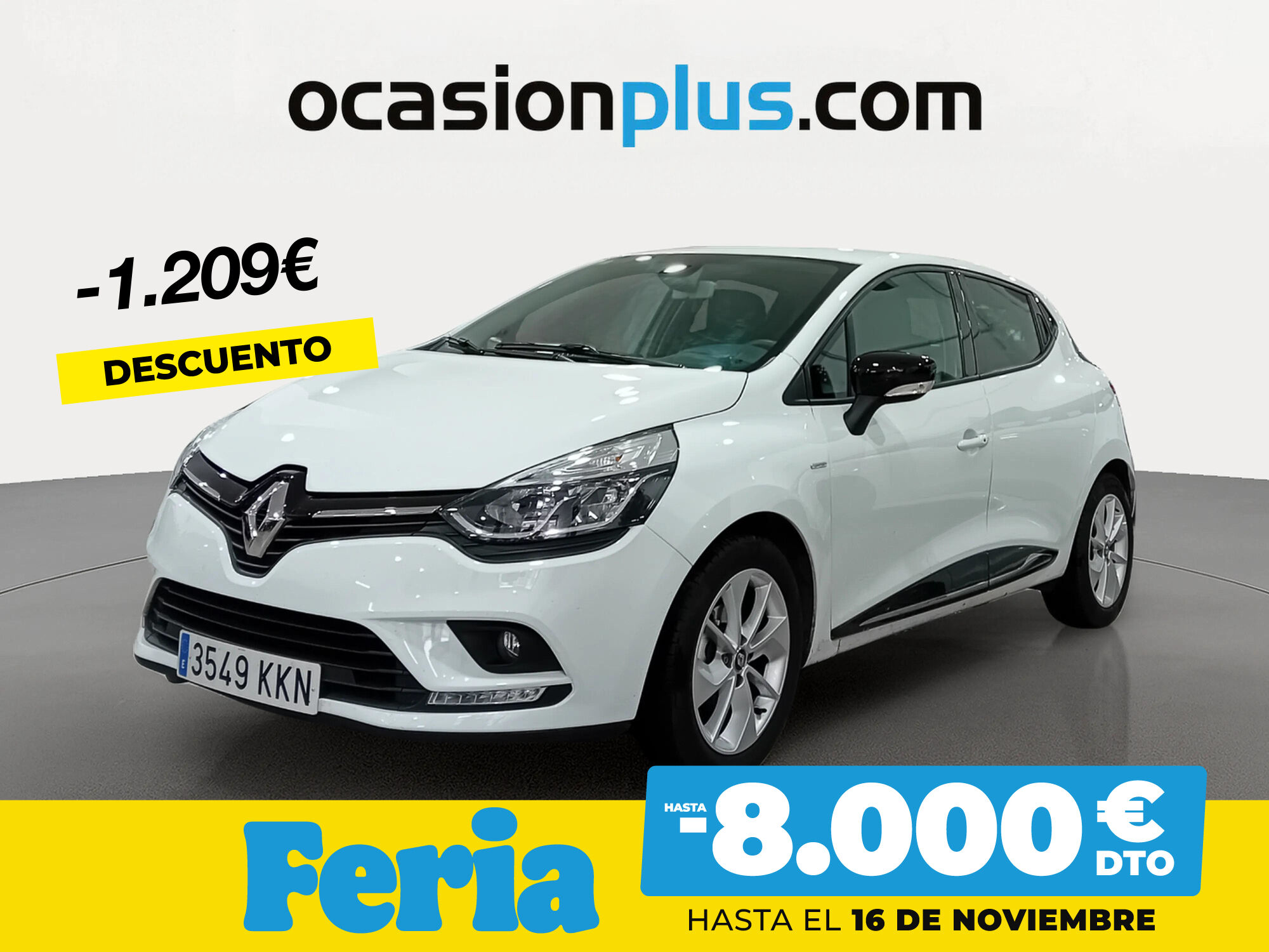 RENAULT Clio (Limited Energy TCe 66 kW (90 CV)) en Madrid