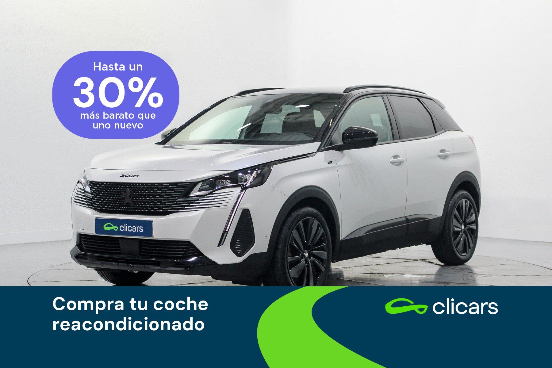 PEUGEOT 3008 (3008 1.5BlueHDi GT S&S EAT8 130) en Madrid