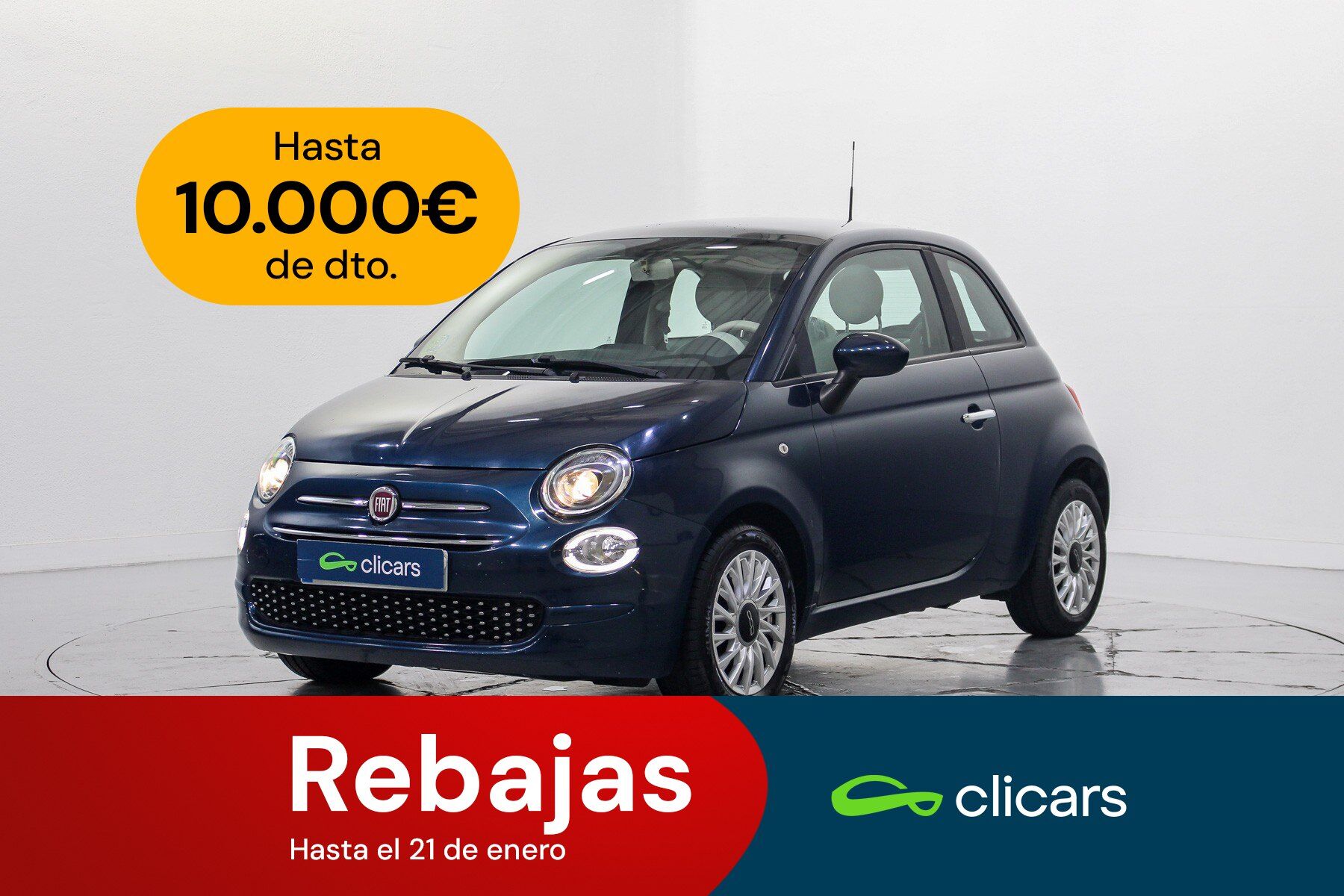 FIAT 500 (500 1.0 GSE Lounge) en Madrid
