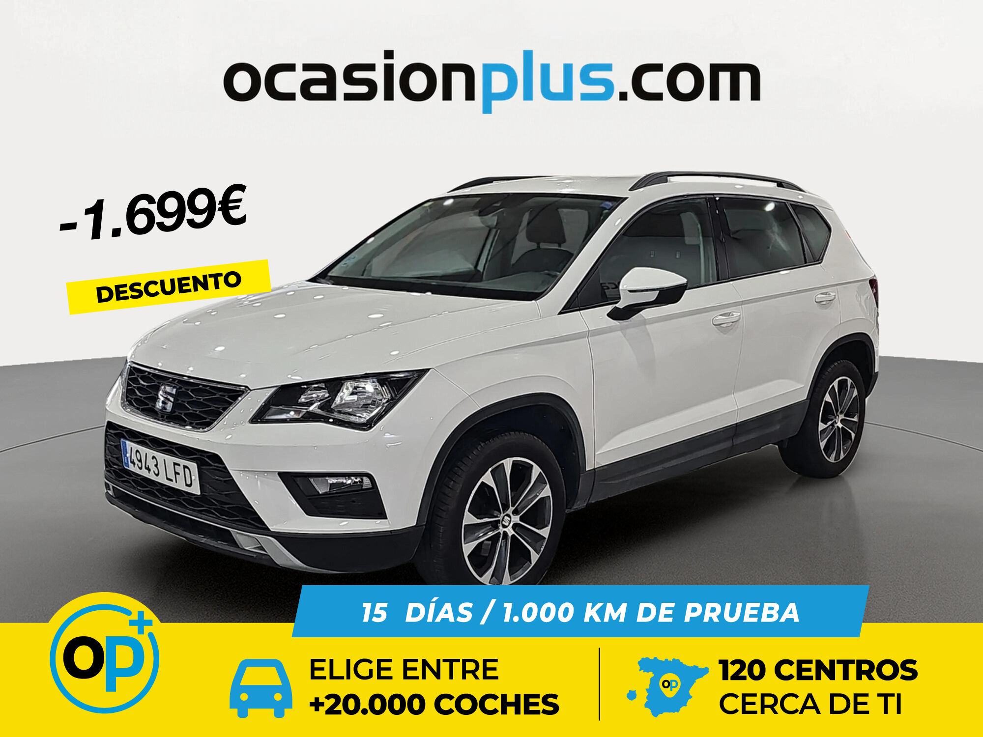 SEAT Ateca (1.0 TSI S&S Ecomotive Style 85 kW (115 CV)) en Madrid