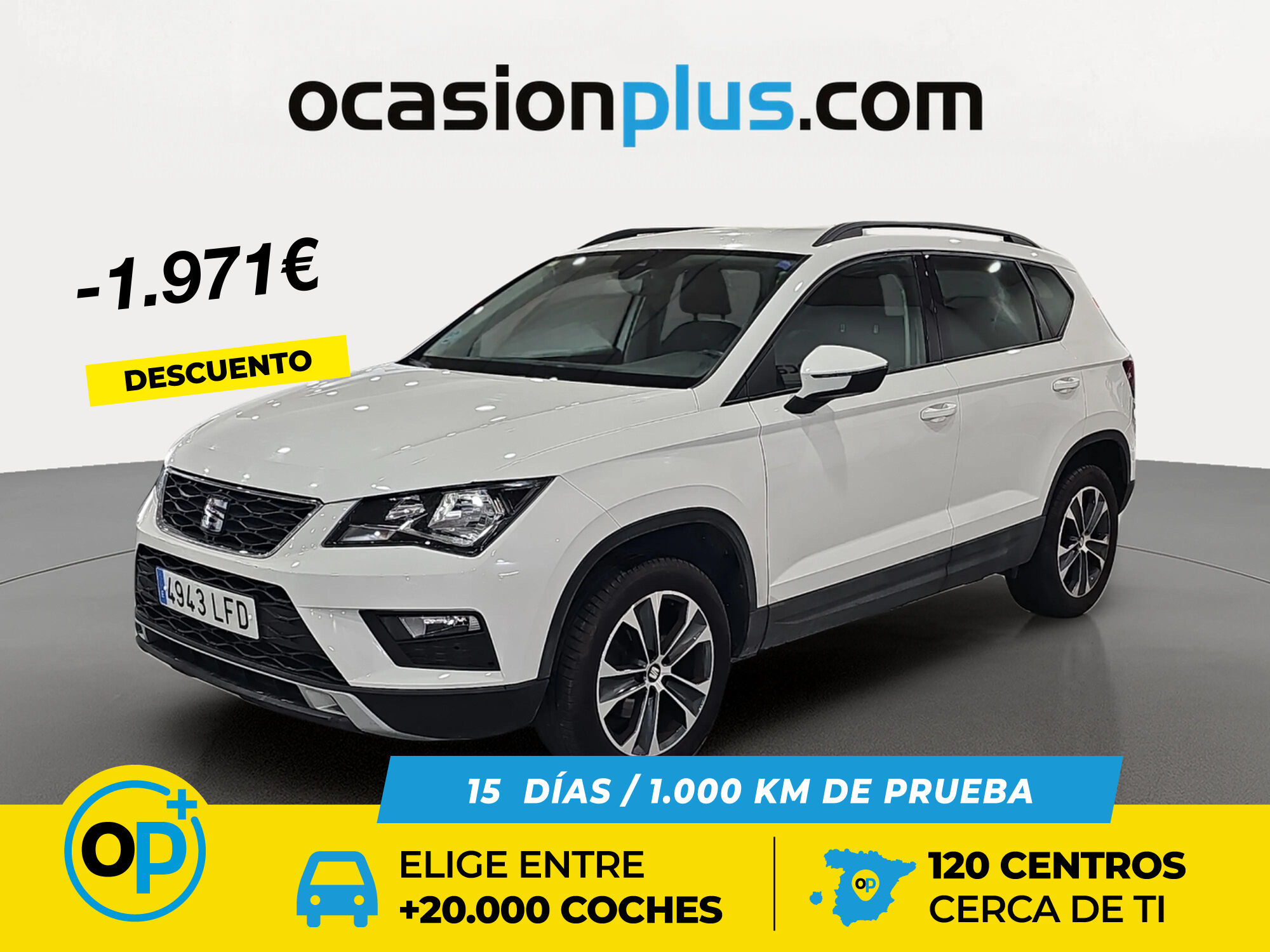 SEAT Ateca (1.0 TSI S&S Ecomotive Style 85 kW (115 CV)) en Madrid