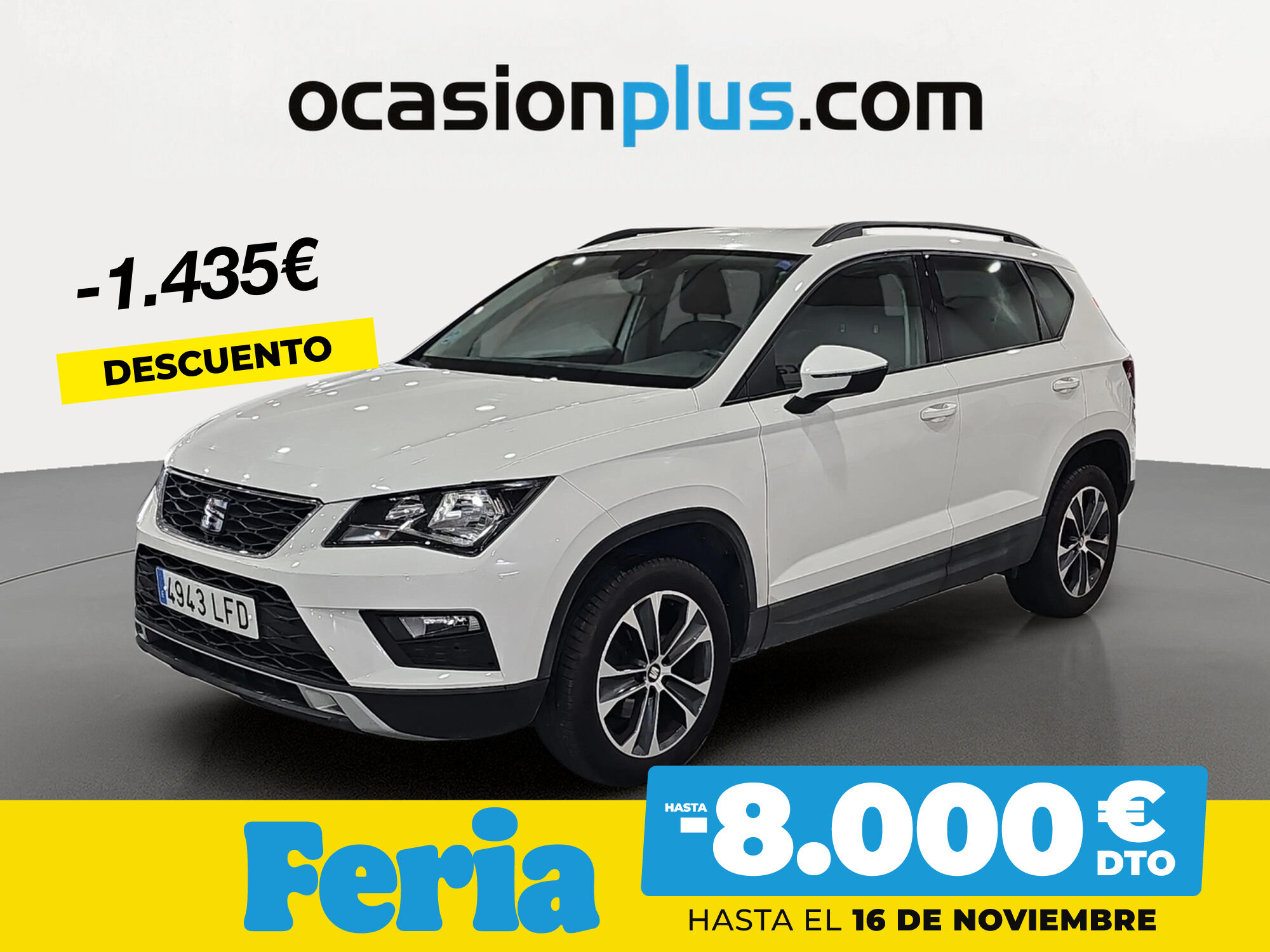 SEAT Ateca (1.0 TSI S&S Ecomotive Style 85 kW (115 CV)) en Madrid