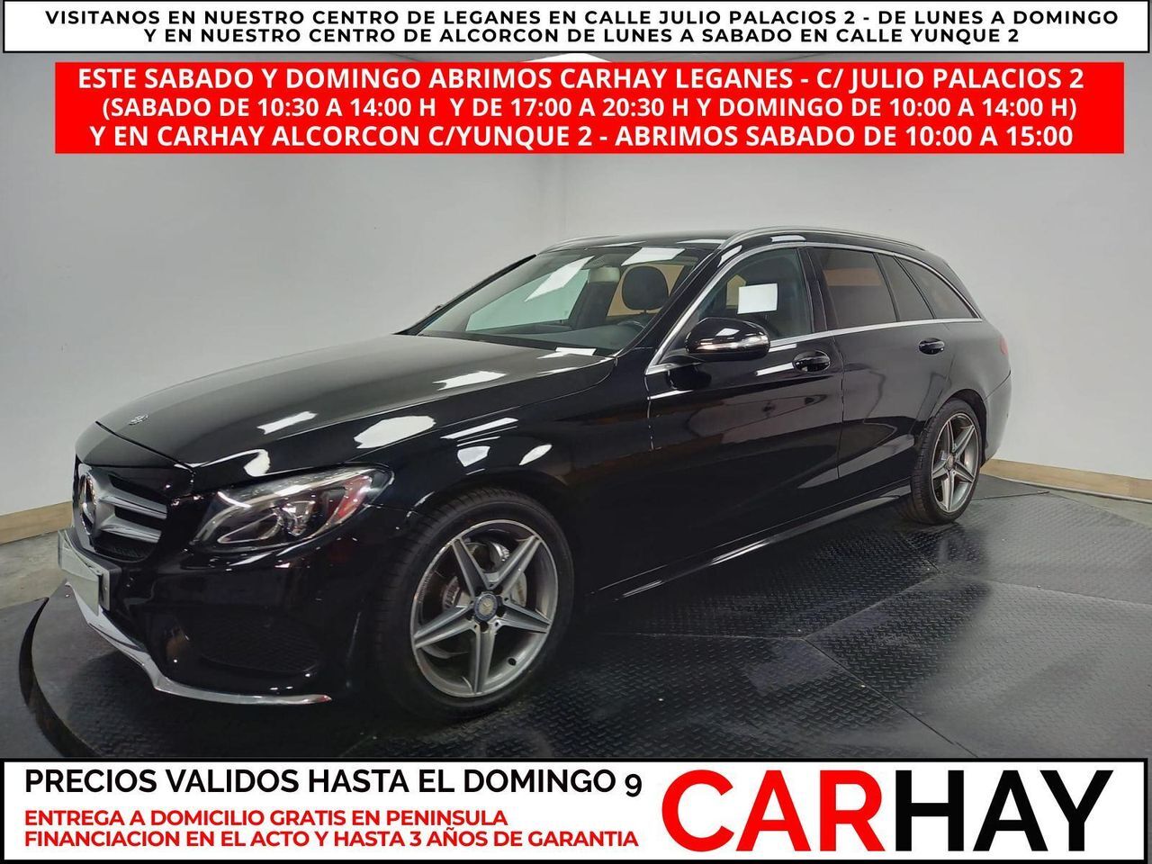 MERCEDES Clase C (ESTATE 220 DCI BLUETEC AMG) en Madrid