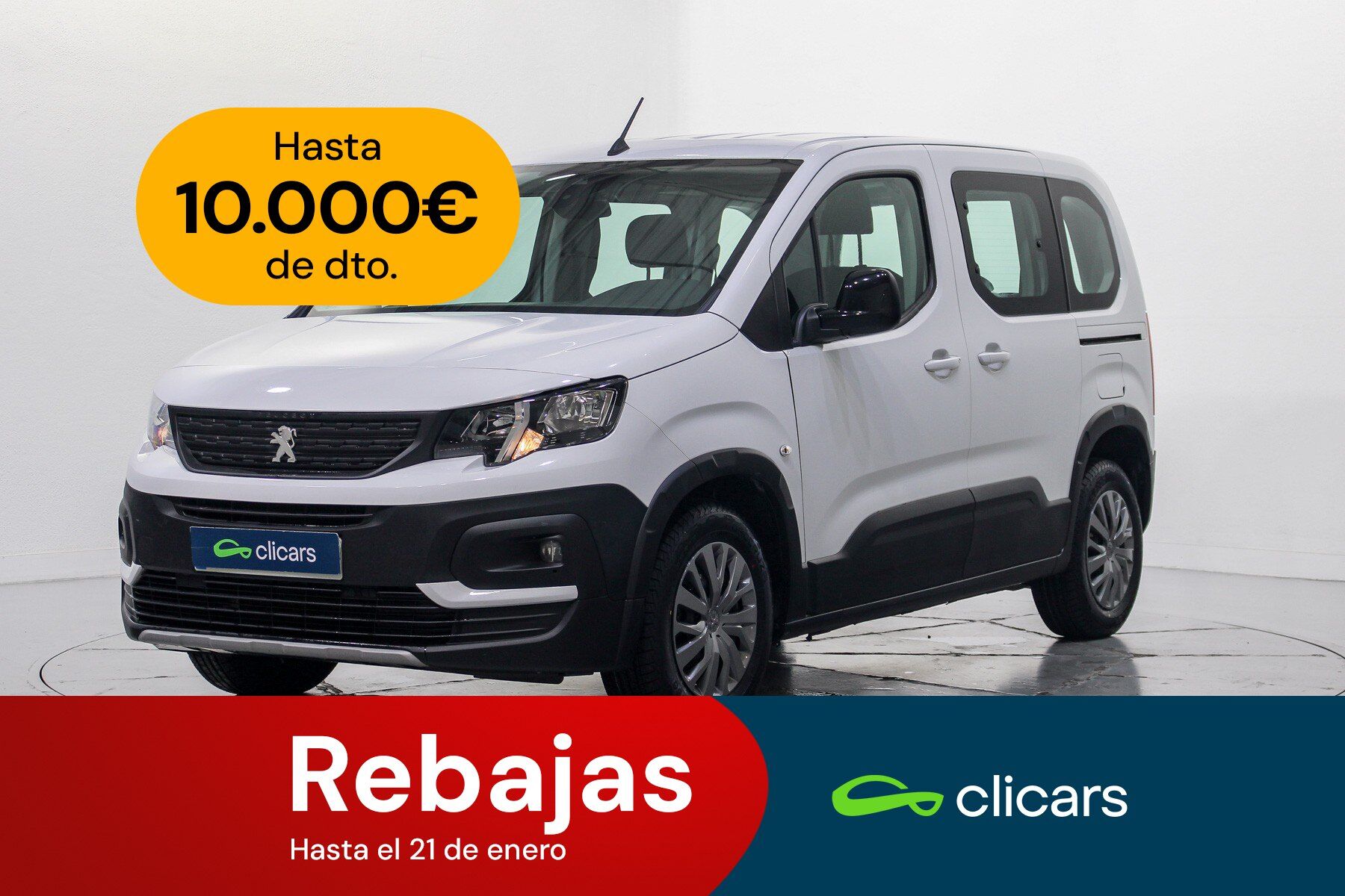 PEUGEOT Rifter (Rifter 1.5BlueHDi S&S Standard Active Pack 100) en Madrid