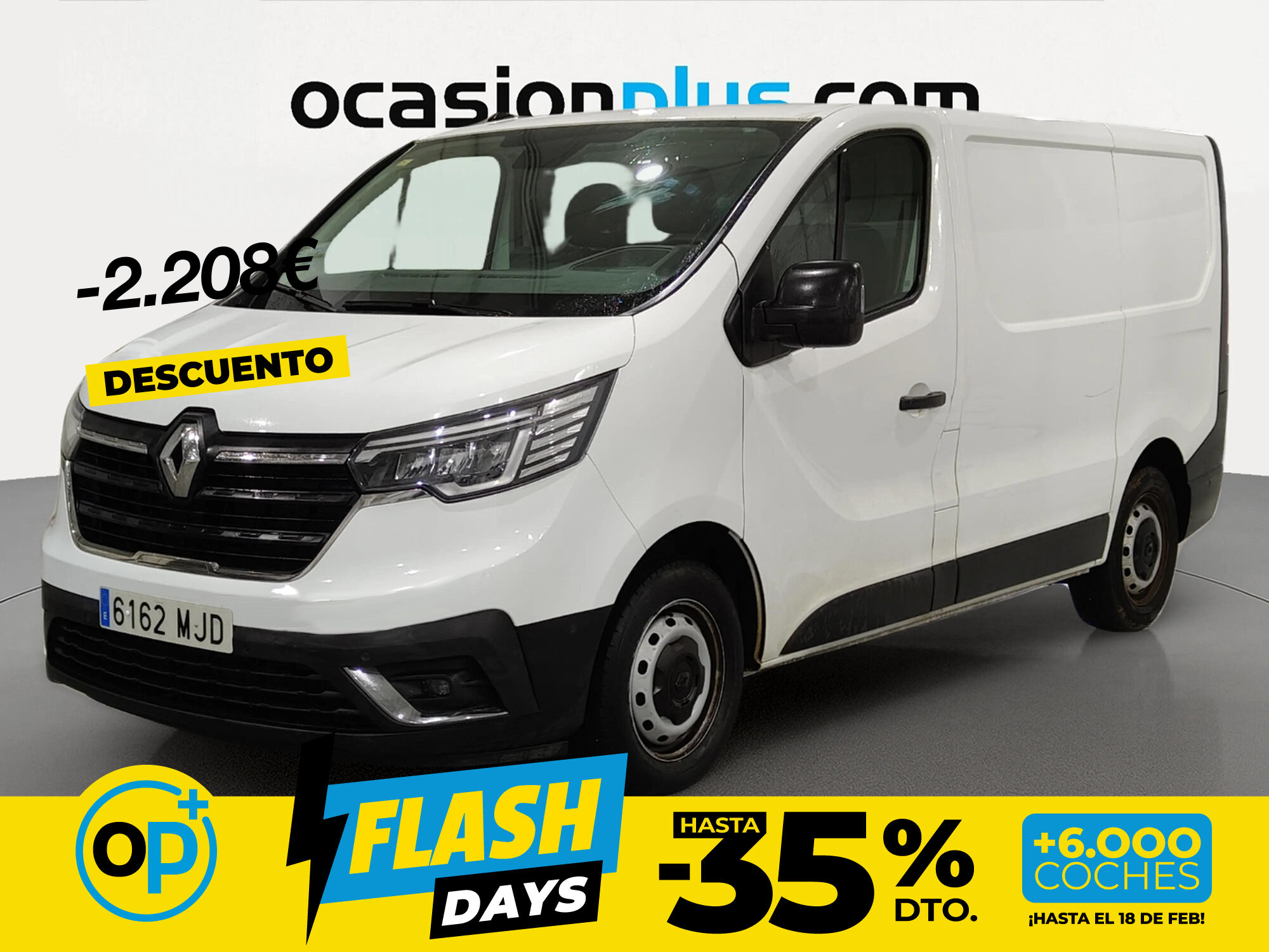 Foto del RENAULT Trafic Furgón L2H1 BluedCi 96kW CU aumentada