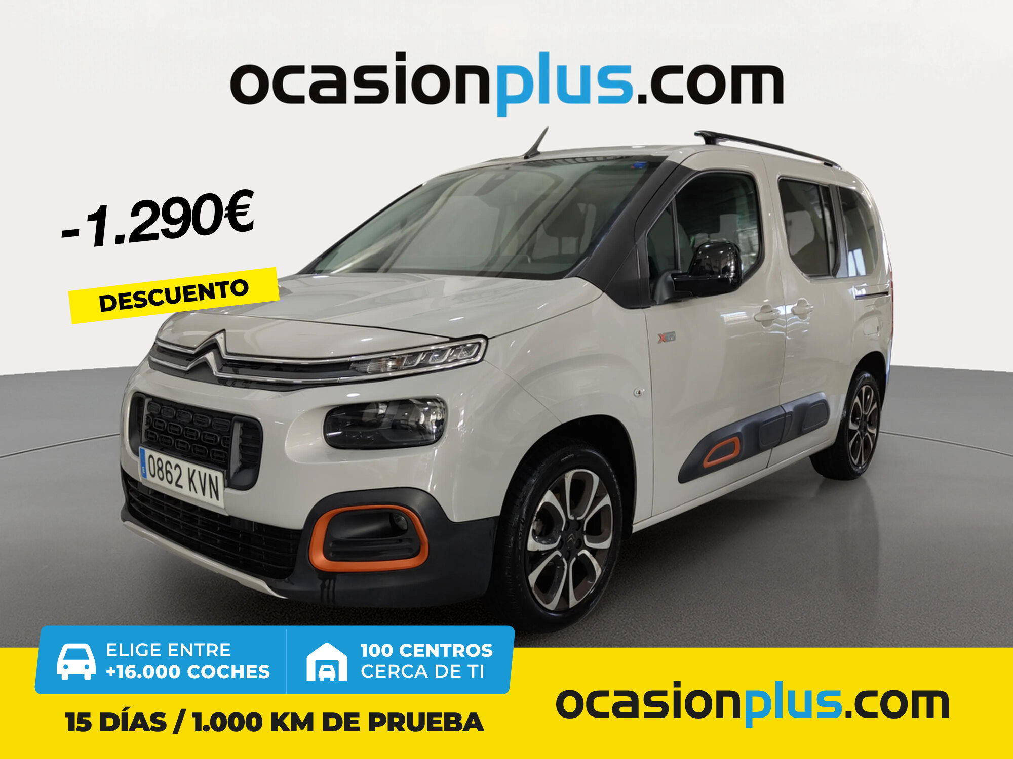 CITROEN Berlingo (BlueHDi 100 S&S Talla M Shine 75 kW (102 CV)) en Madrid