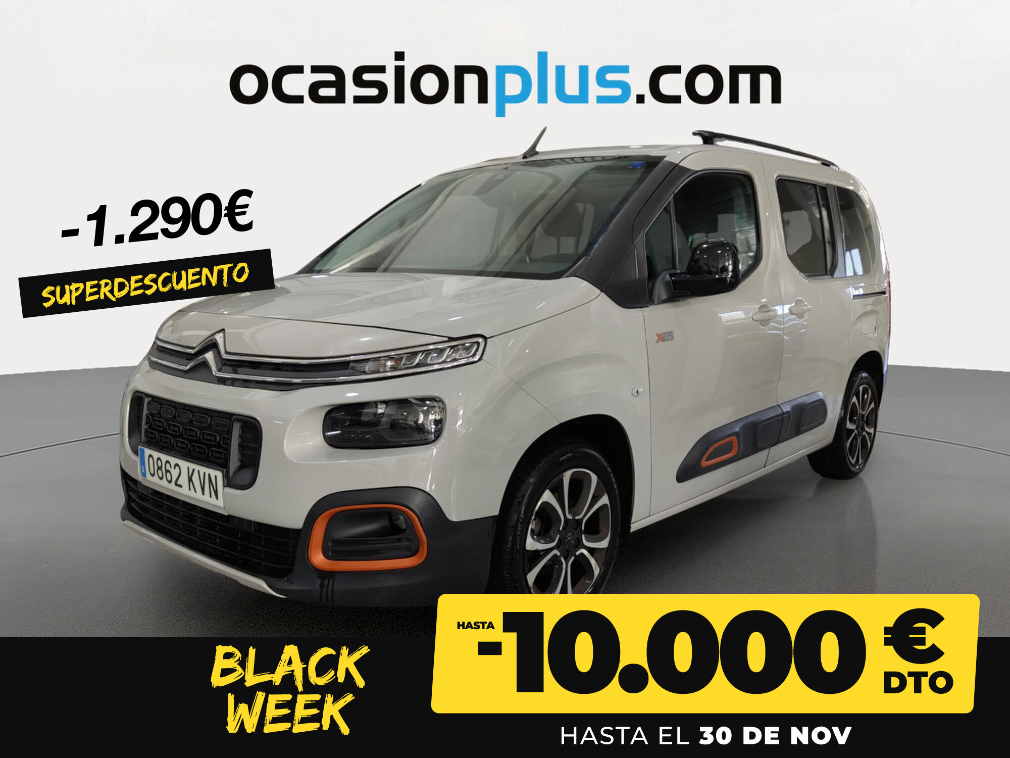 CITROEN Berlingo (BlueHDi 100 S&S Talla M Shine 75 kW (102 CV)) en Madrid