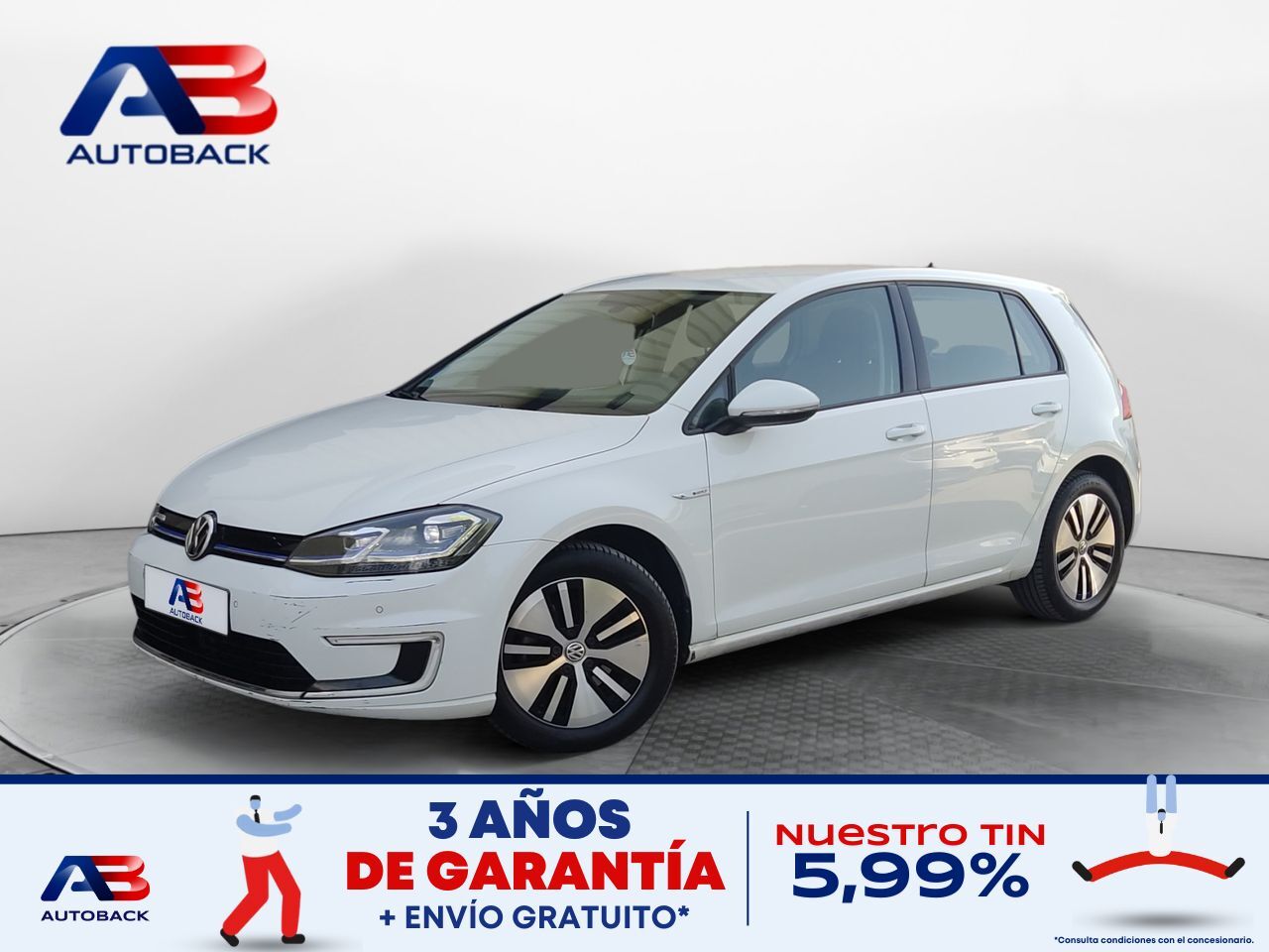 VOLKSWAGEN Golf (e-Golf ePower 100 kW (136CV)) en Madrid
