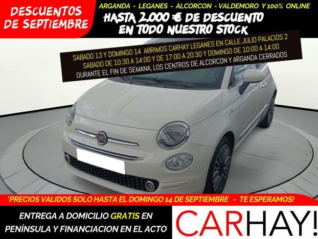 FIAT 500 (1.2 8v 51kW (69CV) Lounge GLP) en Madrid