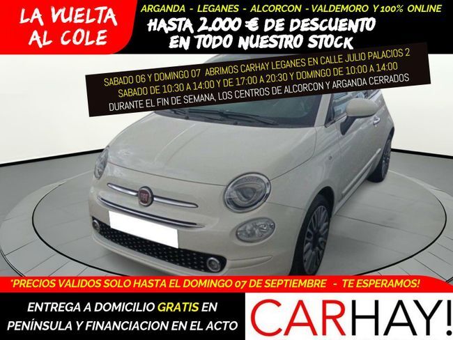 FIAT 500 (1.2 8v 51kW (69CV) Lounge GLP) en Madrid