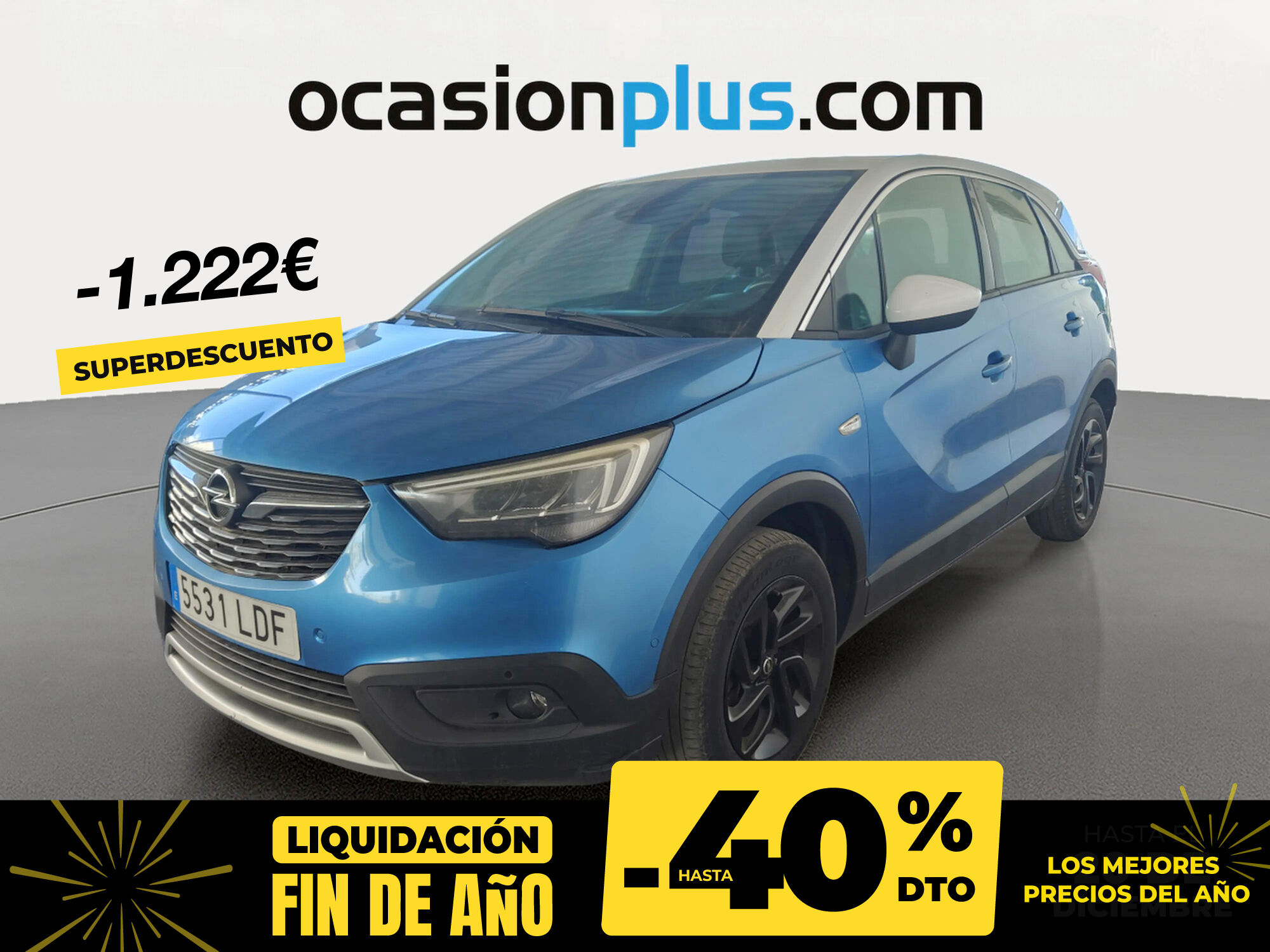 OPEL Crossland (1.2 Turbo S&S Innovation Auto 96 kW (130 CV)) en Madrid
