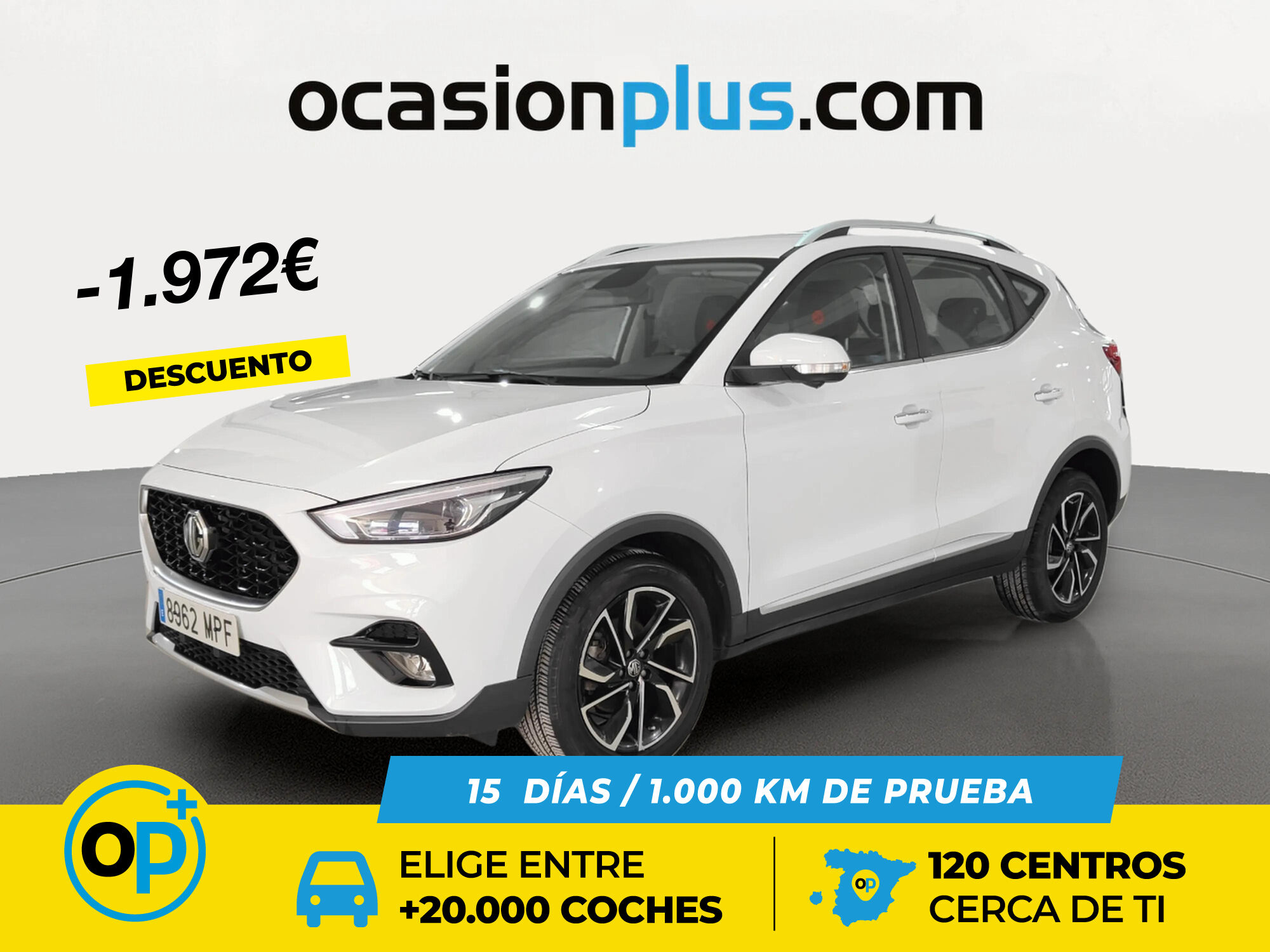 MG ZS (1.5 Luxury 78 kW (106 CV)) en Madrid