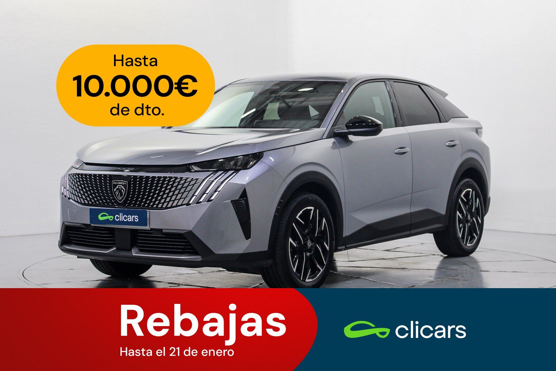 PEUGEOT 3008 (3008 Hybrid 136 Allure eDCS6) en Madrid