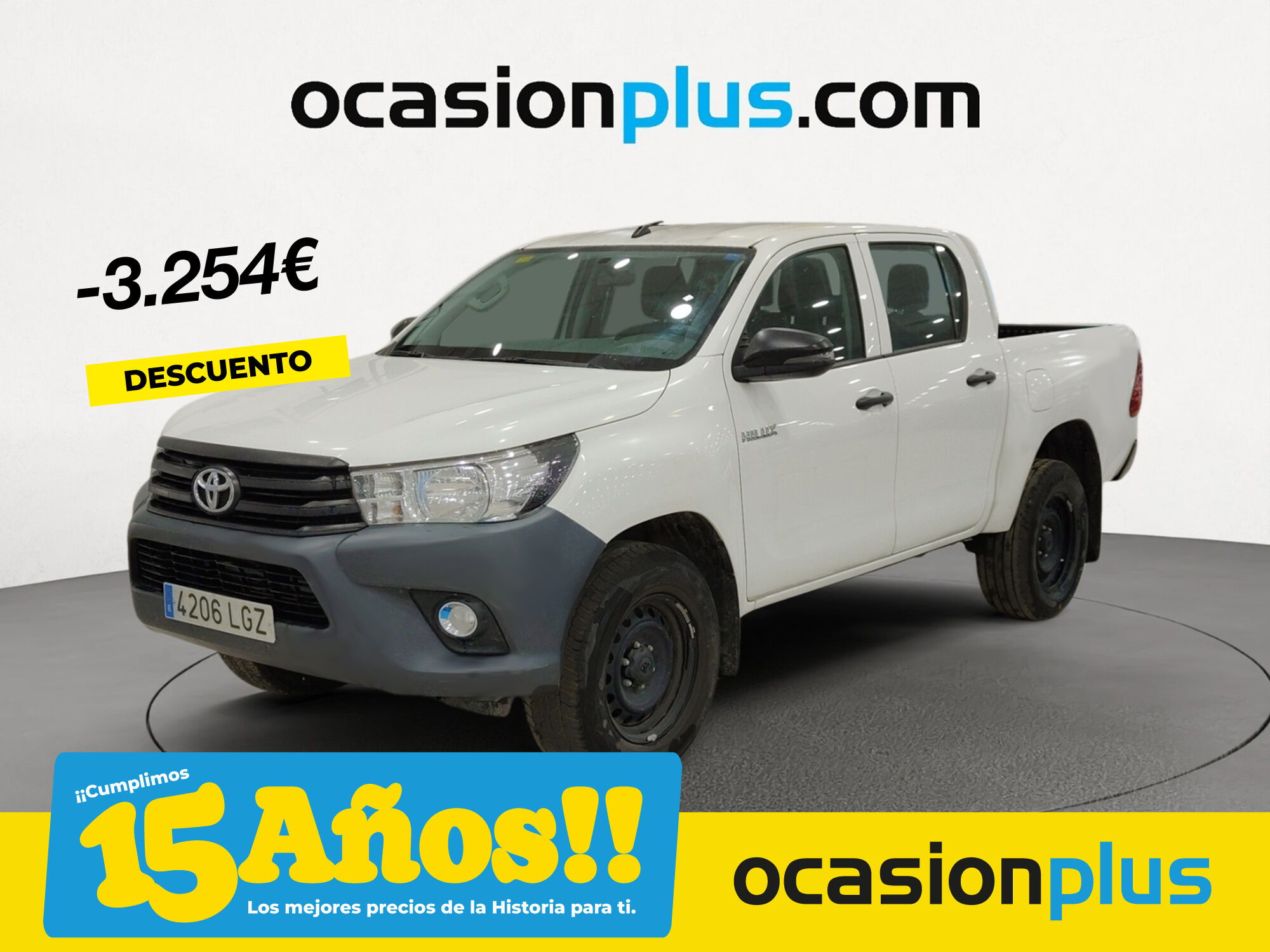 TOYOTA Hilux (2.4 D-4D Doble Cabina GX 110 kW (150 CV)) en Madrid