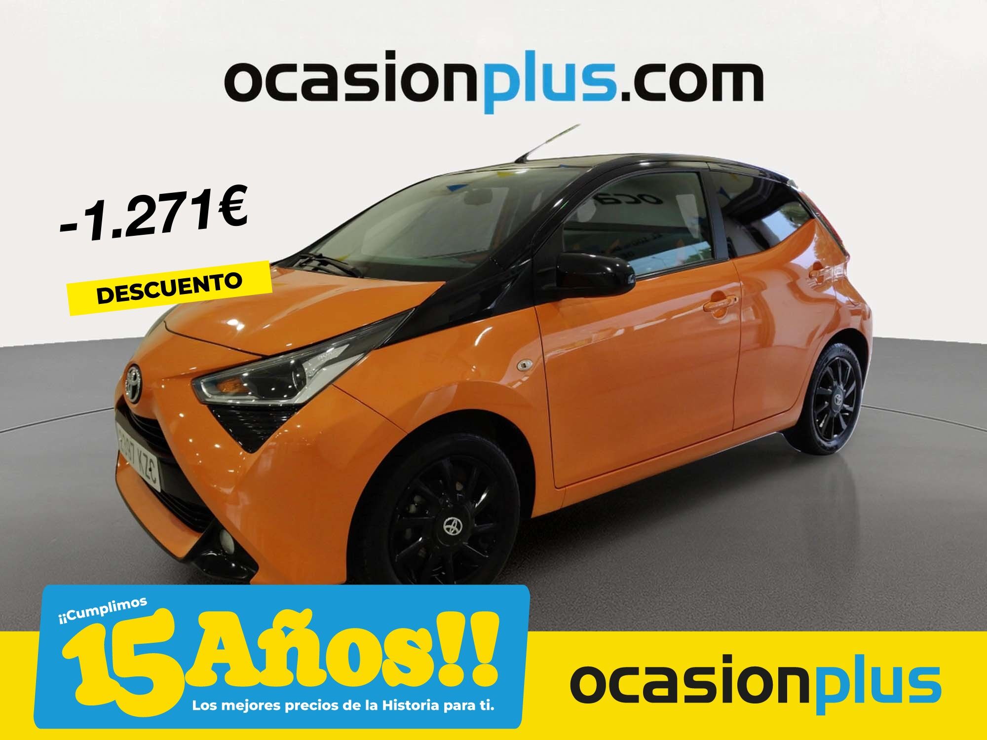 TOYOTA Aygo (1.0 70 x-cite 53 kW (72 CV)) en Madrid