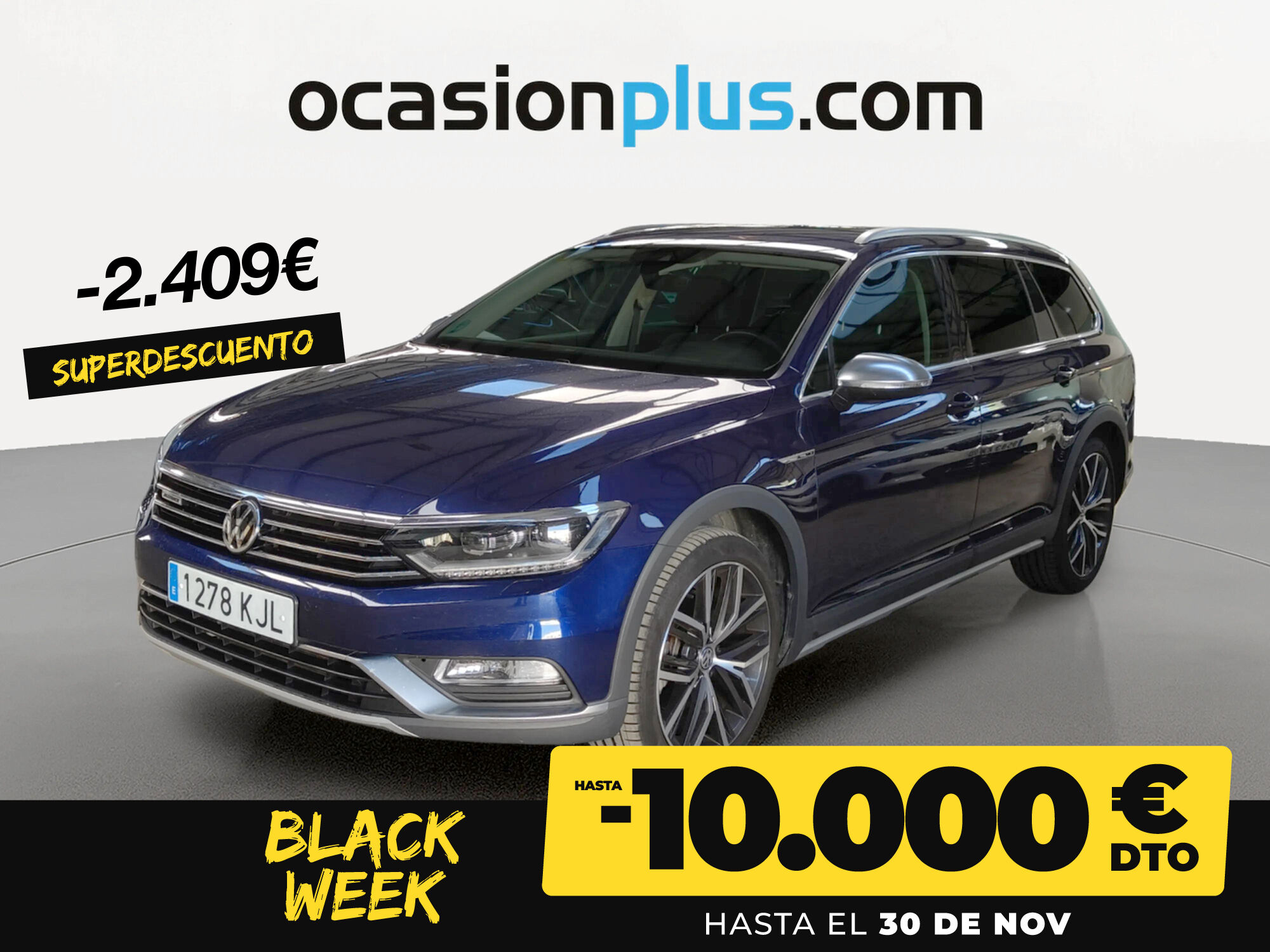 VOLKSWAGEN Passat Alltrack (2.0 TSI 4Motion 162 kW (220 CV) DSG) en Madrid
