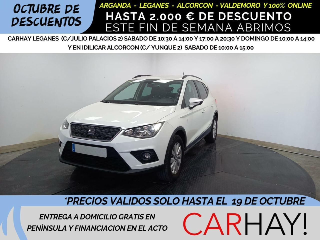 SEAT Arona (STYLE 1.0 TSI 95CV MT5 E6) en Madrid
