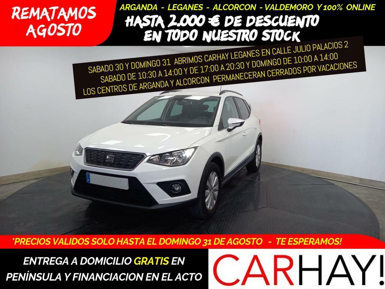 SEAT Arona (STYLE 1.0 TSI 95CV MT5 E6) en Madrid