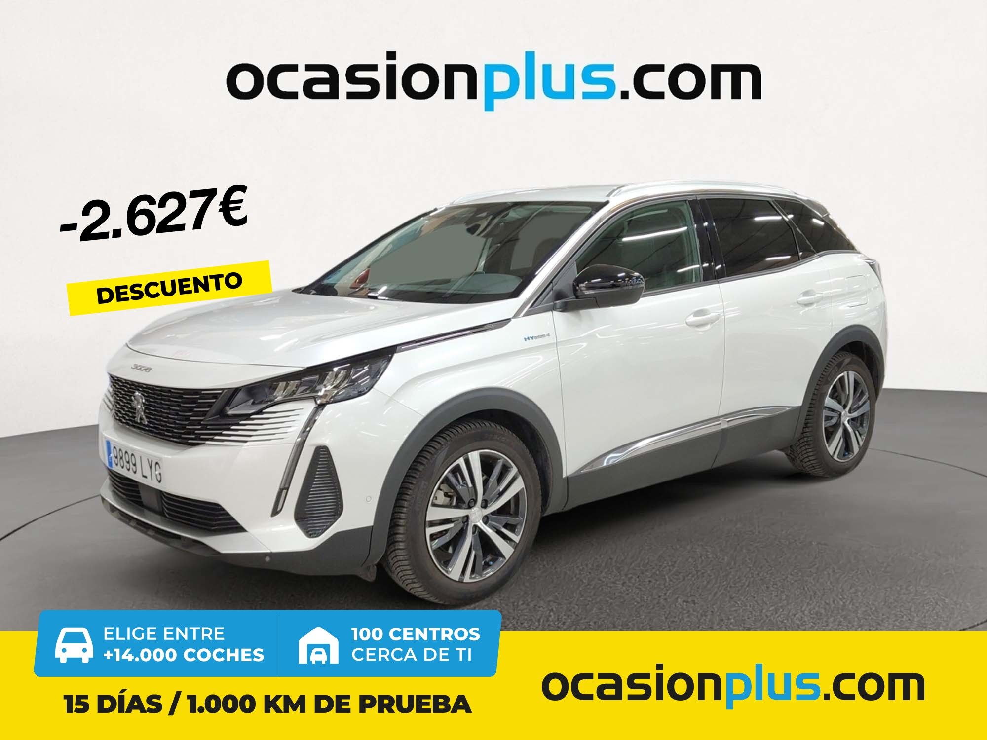 PEUGEOT 3008 (Hybrid 300 Allure Pack e-EAT8 221 kW (300 CV)) en Madrid