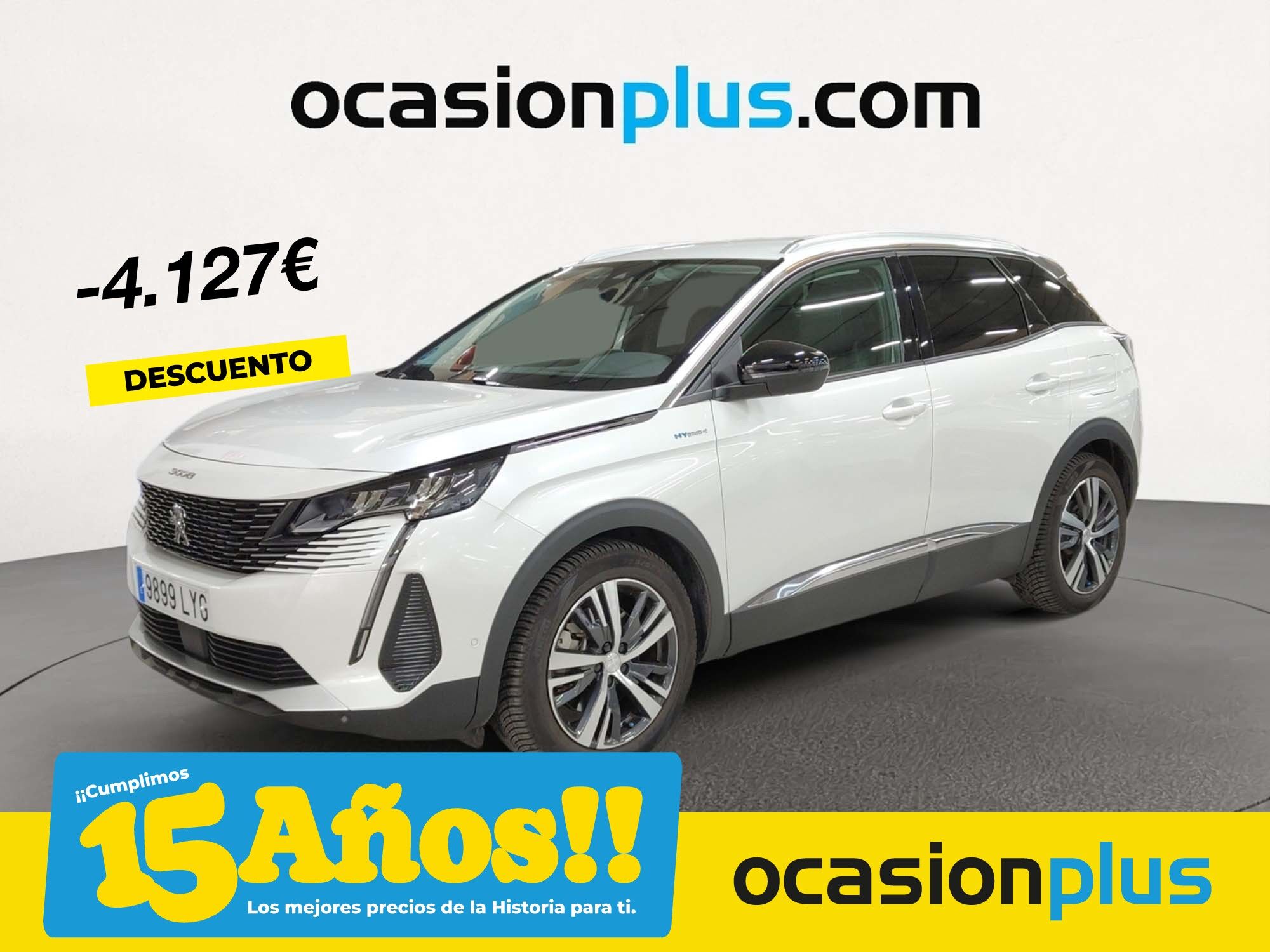 PEUGEOT 3008 (Hybrid 300 Allure Pack e-EAT8 221 kW (300 CV)) en Madrid
