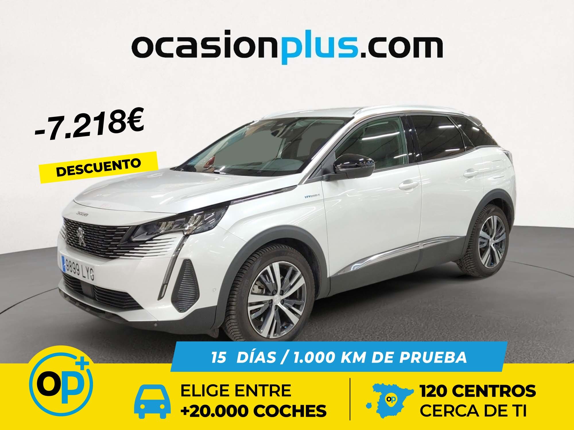 PEUGEOT 3008 (Hybrid 300 Allure Pack e-EAT8 221 kW (300 CV)) en Madrid