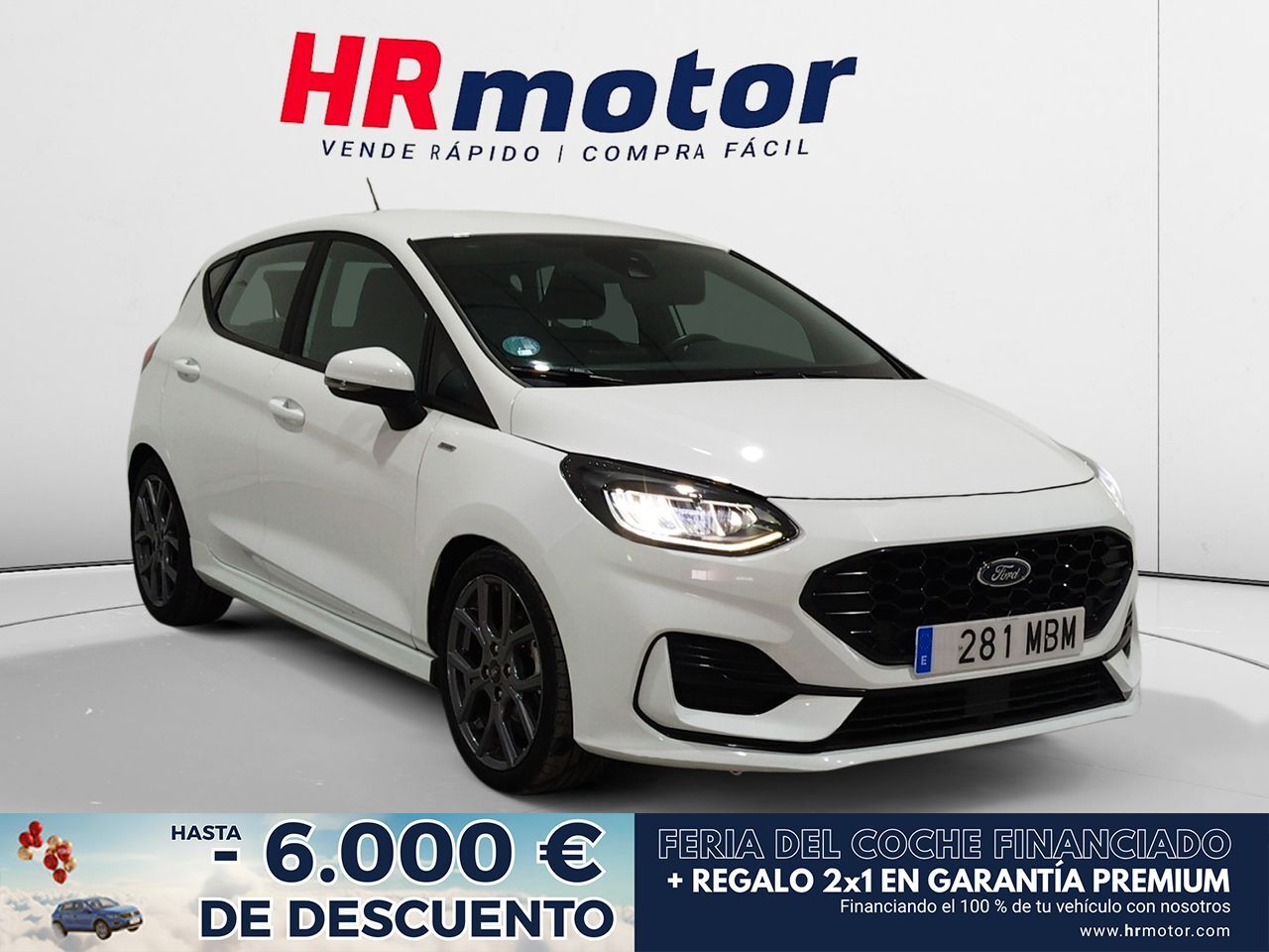 FORD Fiesta (1.0 EcoBoost MHEV ST-Line S&S) en Madrid