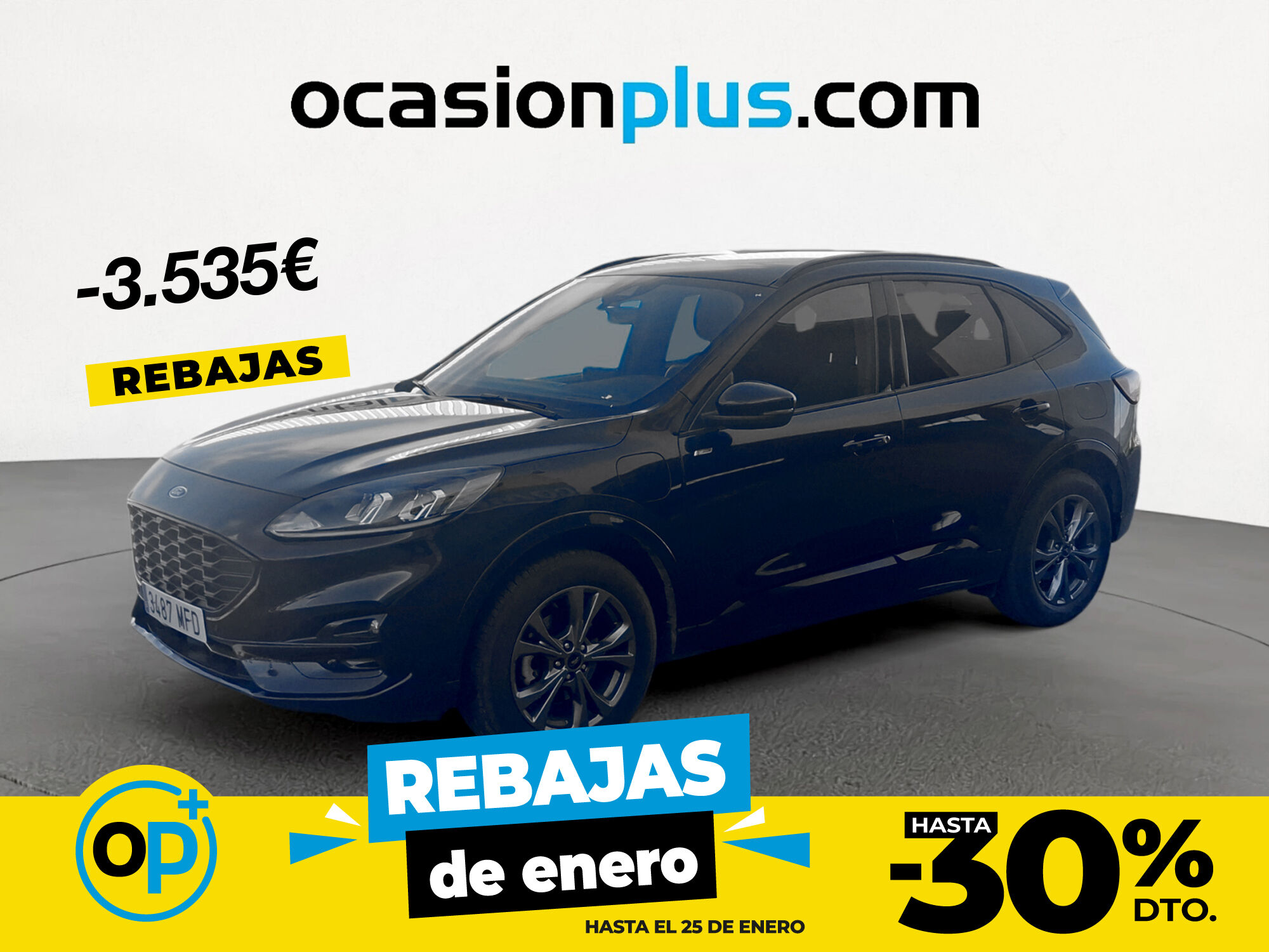 FORD Kuga (2.5 Duratec PHEV ST-Line Auto 165 kW (225 CV)) en Madrid