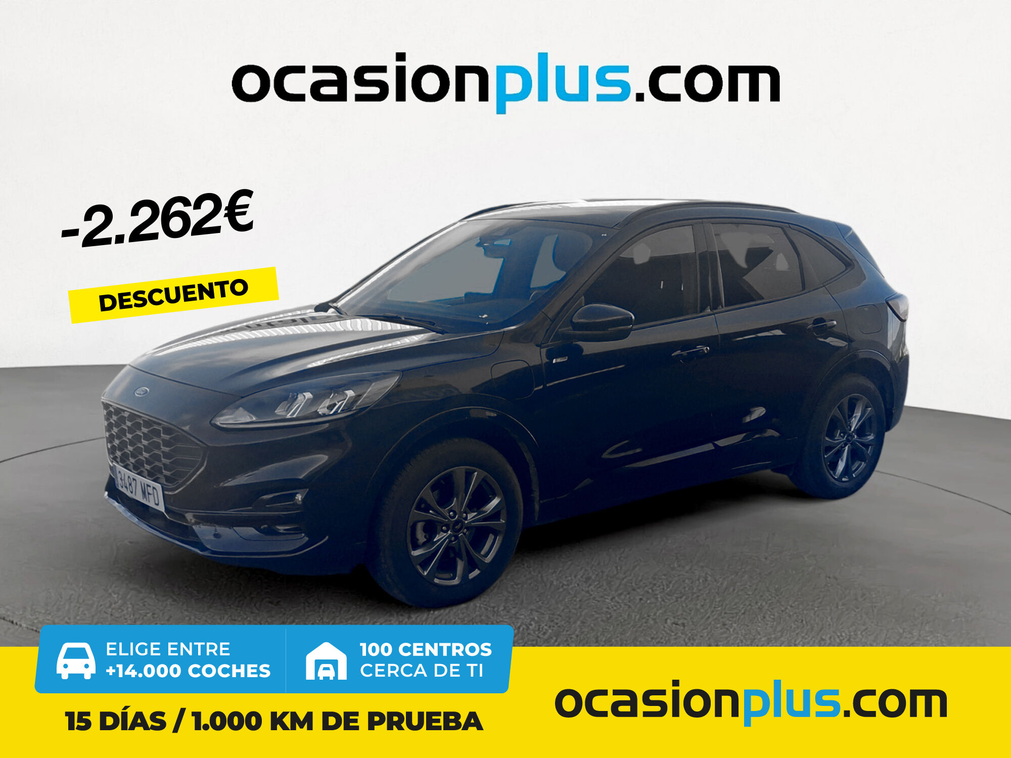 FORD Kuga (2.5 Duratec PHEV ST-Line Auto 165 kW (225 CV)) en Madrid