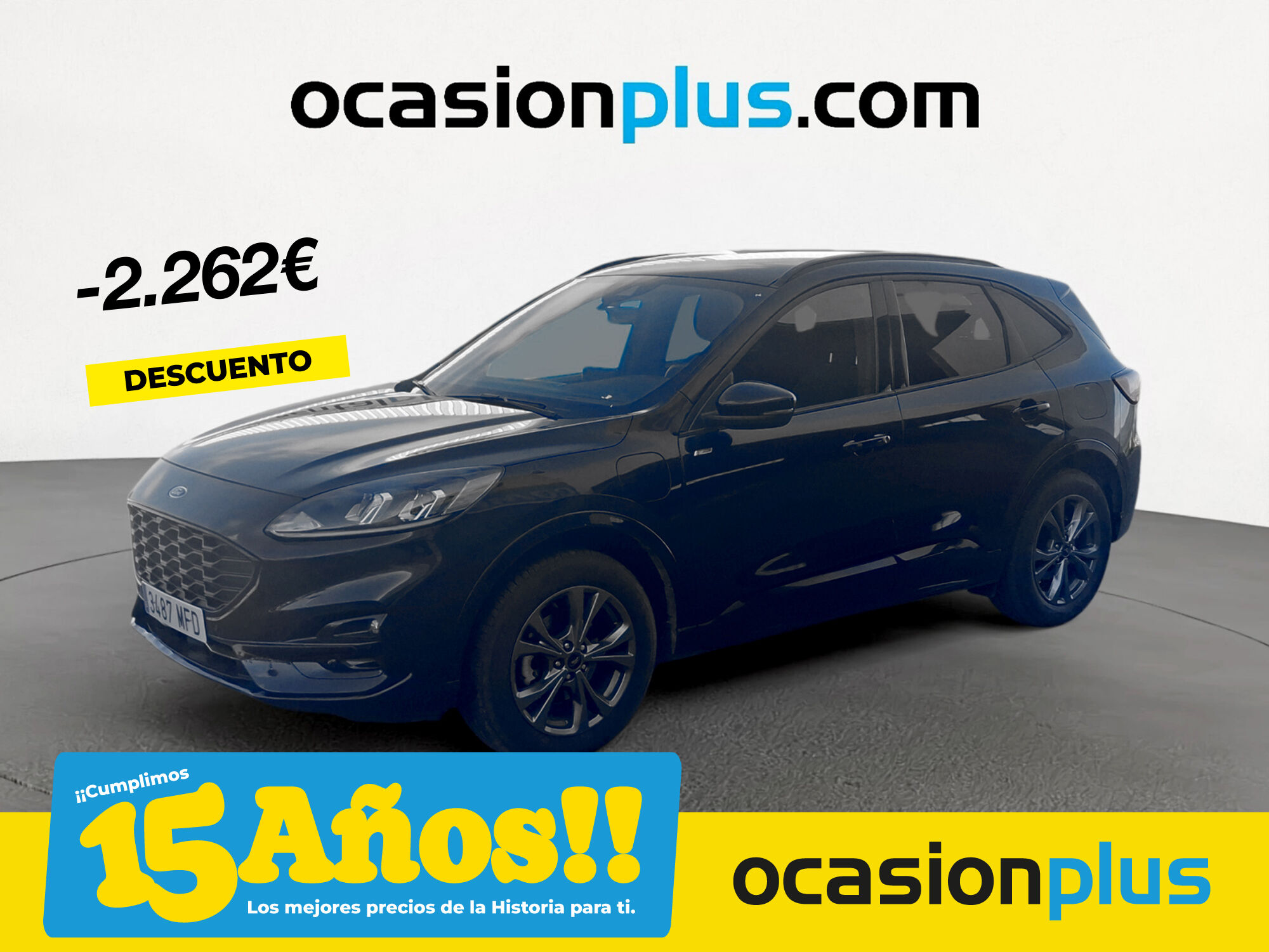 FORD Kuga (2.5 Duratec PHEV ST-Line Auto 165 kW (225 CV)) en Madrid