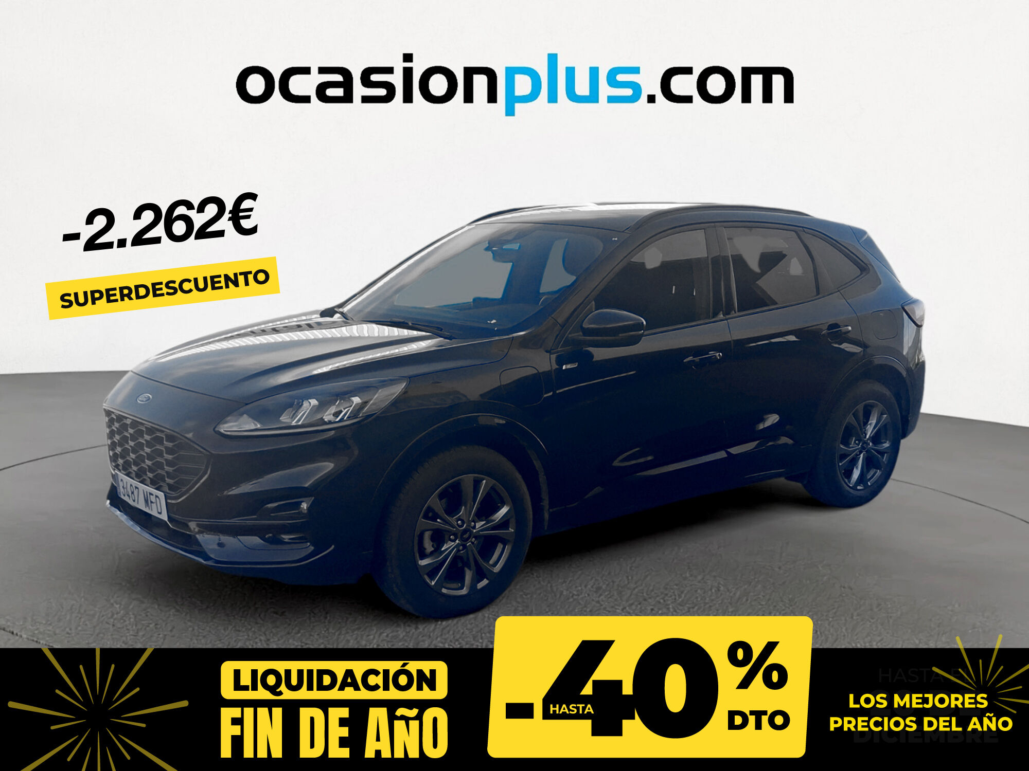FORD Kuga (2.5 Duratec PHEV ST-Line Auto 165 kW (225 CV)) en Madrid