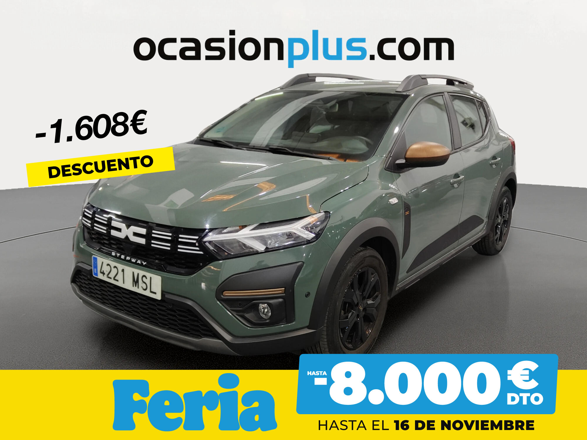 DACIA Sandero (Stepway Extreme Go TCe 81 kW (110 CV)) en Madrid