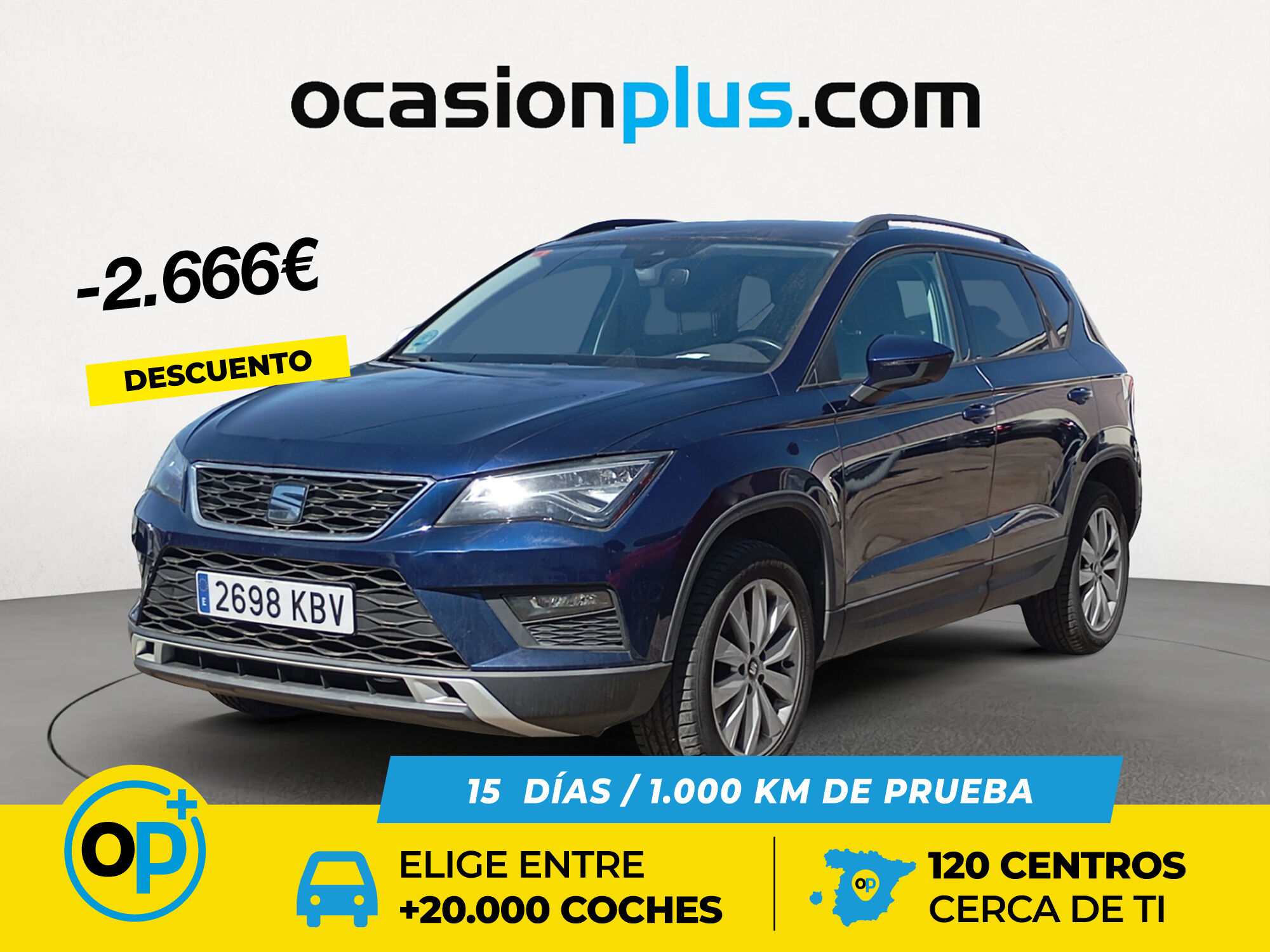 SEAT Ateca (1.6 TDI S&S Ecomotive Style Plus 85 kW (115 CV)) en Madrid