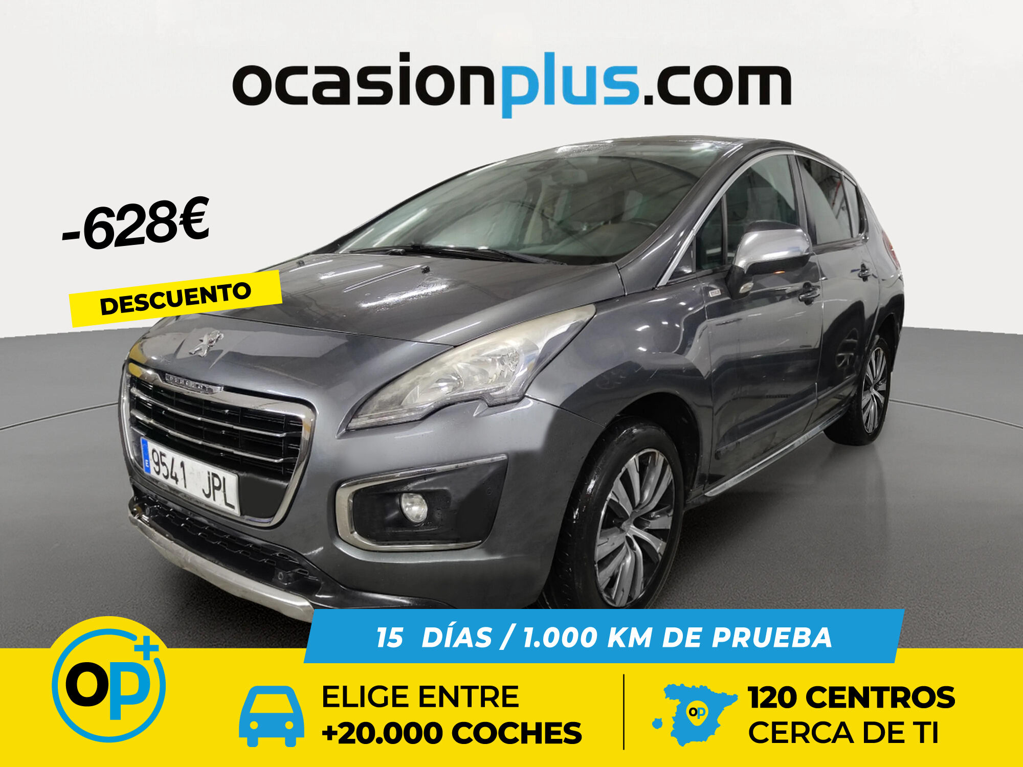 PEUGEOT 3008 (1.6 BlueHDI FAP Style 88 kW (120 CV)) en Madrid