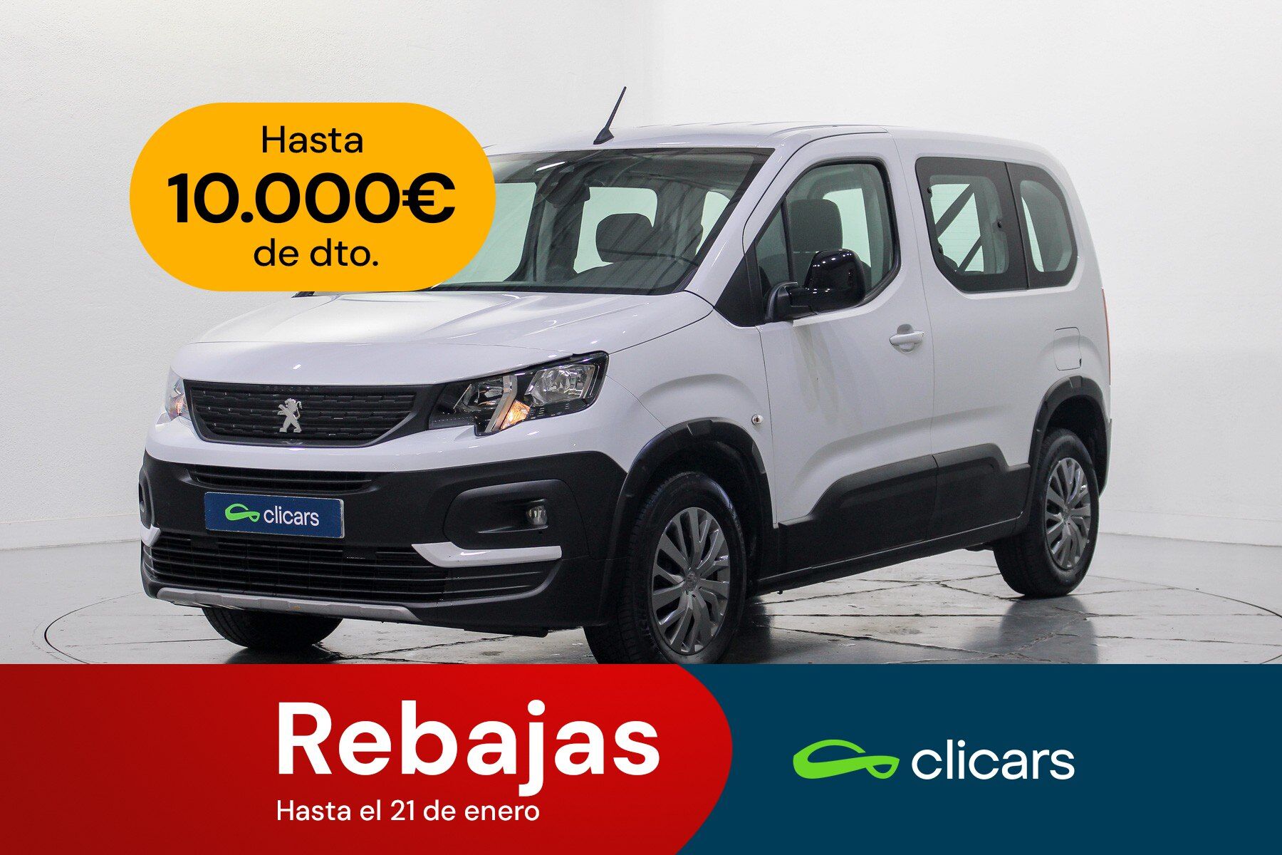 PEUGEOT Rifter (Rifter 1.5BlueHDi S&S Standard Active Pack 100) en Madrid