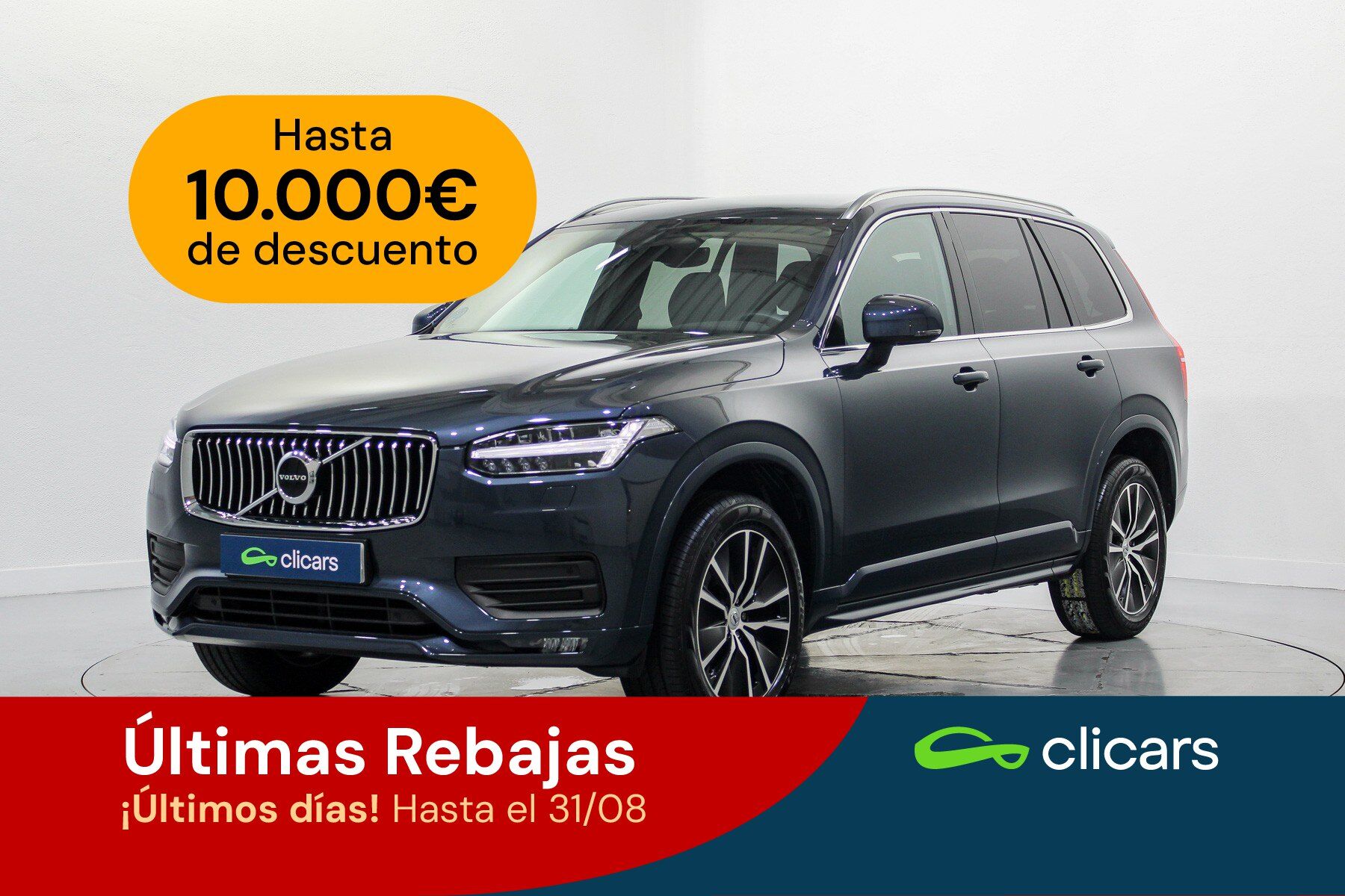 VOLVO XC90 (XC90 B5 Momentum Pro 7pl. AWD Aut.) en Madrid