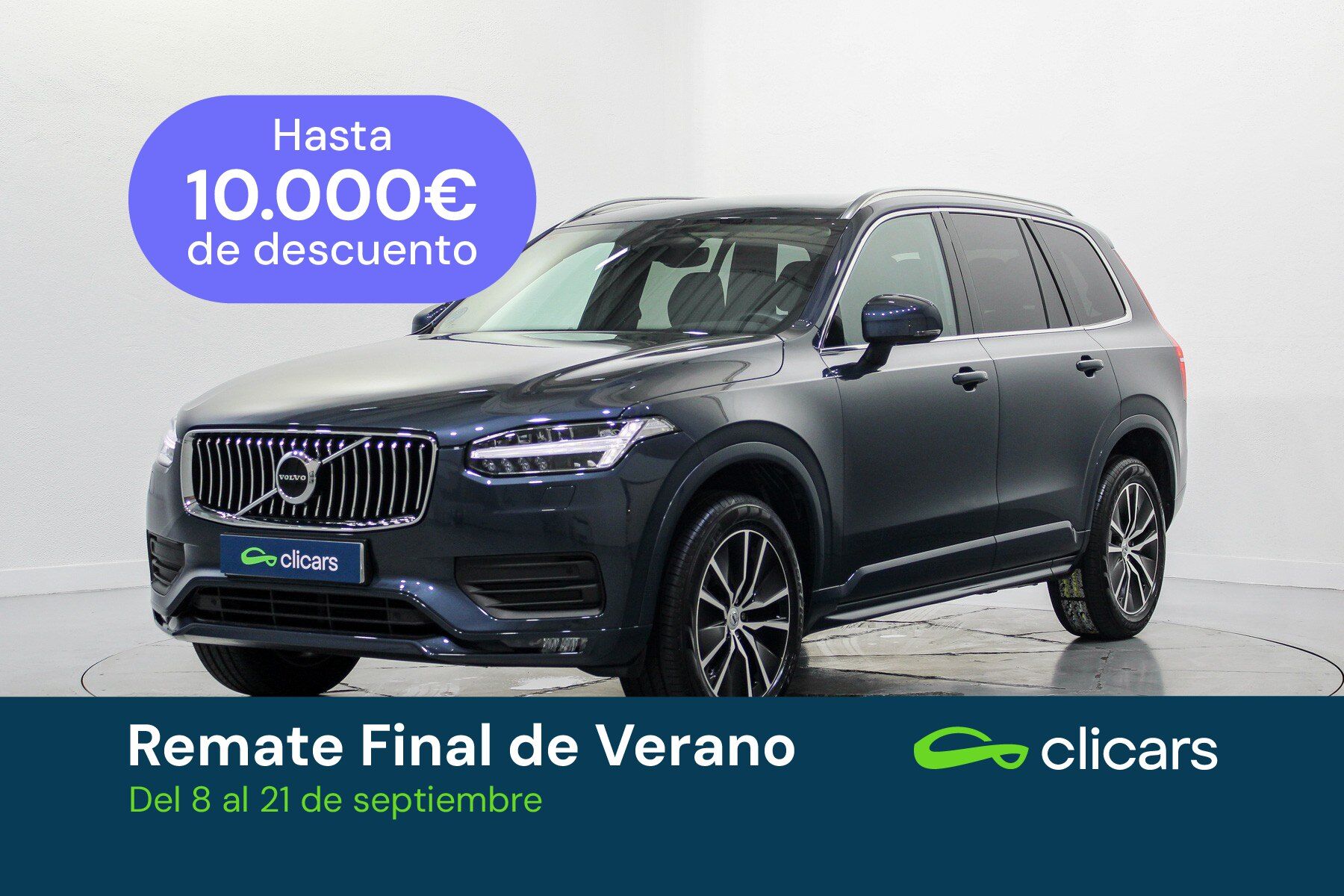 VOLVO XC90 (XC90 B5 Momentum Pro 7pl. AWD Aut.) en Madrid