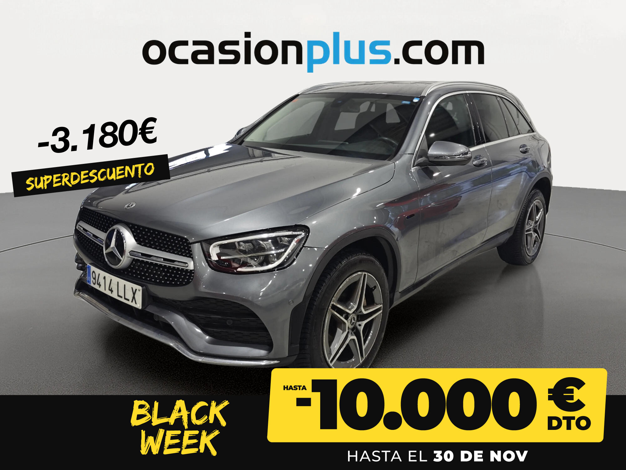 MERCEDES Clase GLC (300 de 4Matic 225 kW (306 CV)) en Madrid