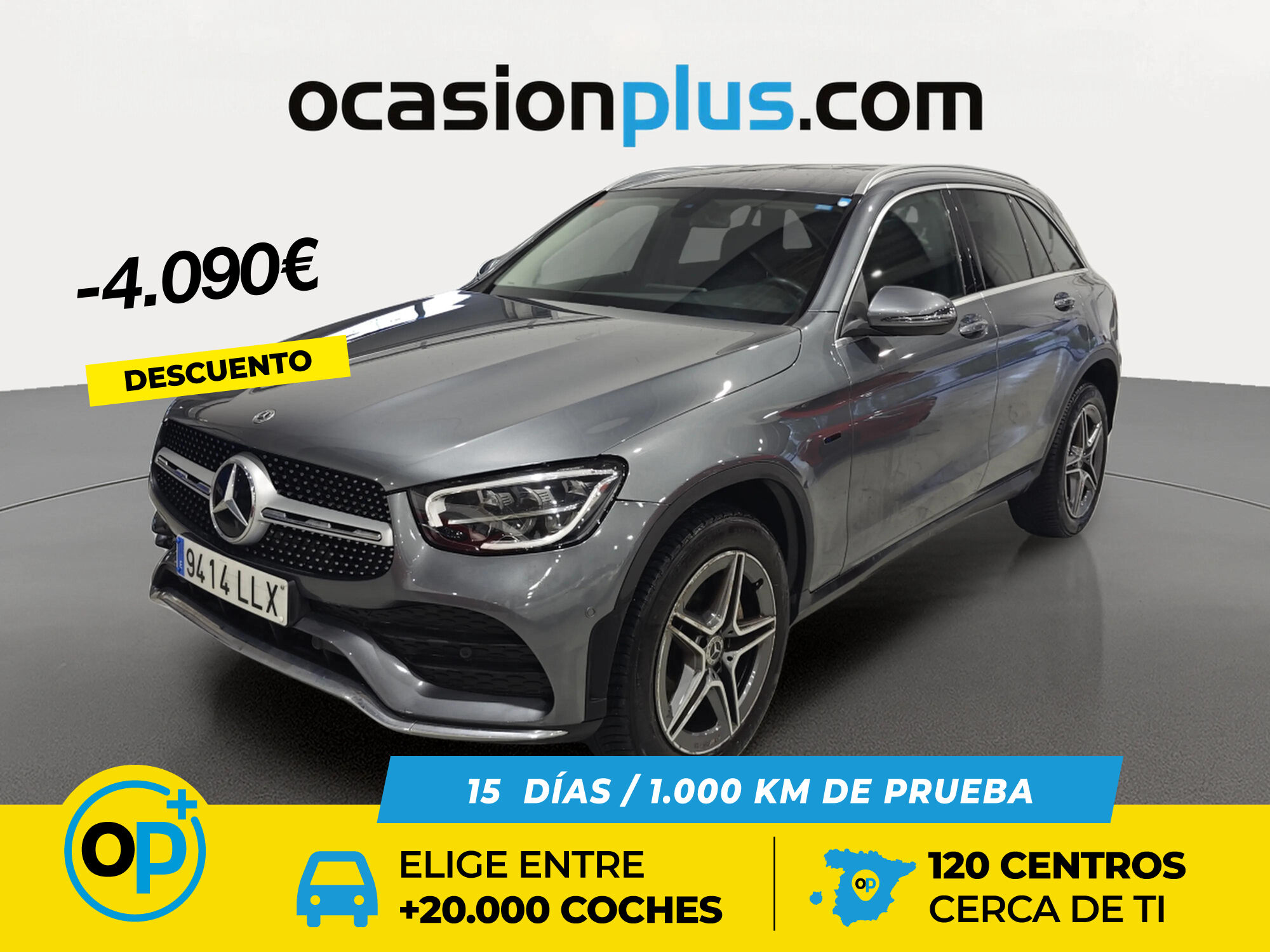 MERCEDES Clase GLC (300 de 4Matic 225 kW (306 CV)) en Madrid