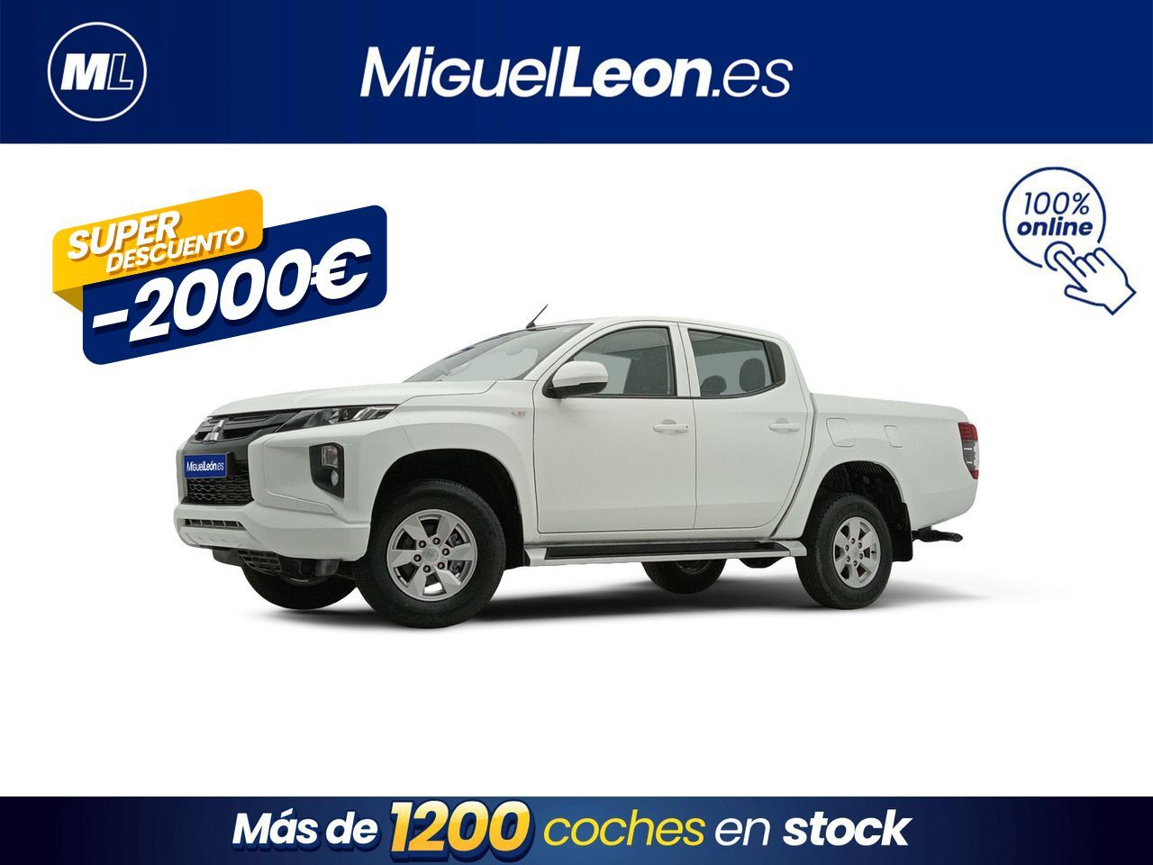 MITSUBISHI L200 (Doble cabina 220 M-pro 150cv) en Palmas, Las