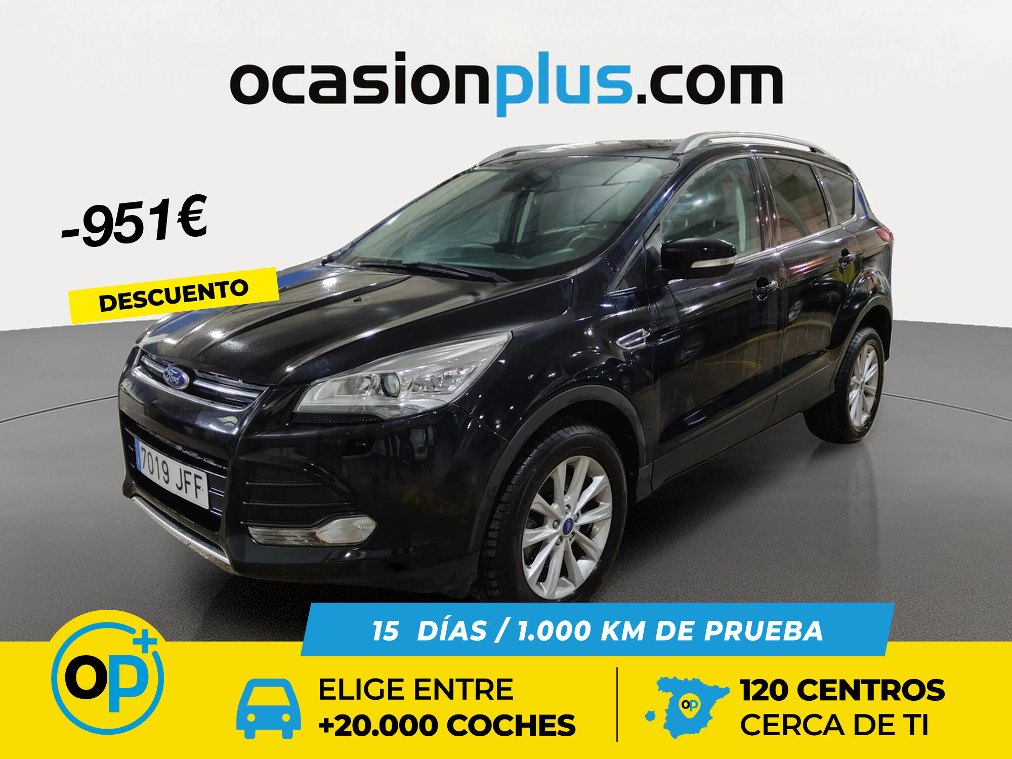 FORD Kuga (2.0 TDCI S&S Titanium 4x2 88 kW (120 CV)) en Madrid