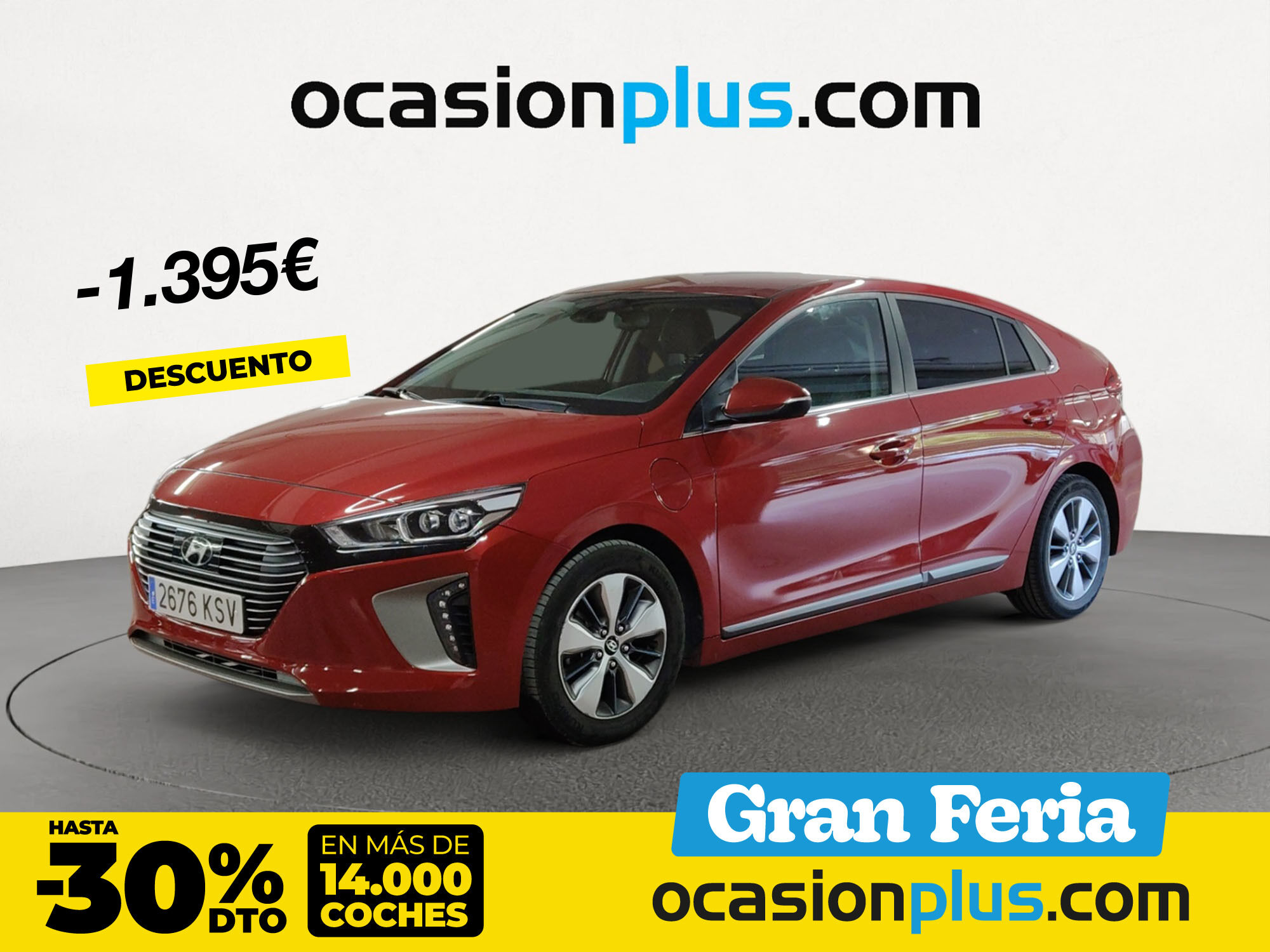 HYUNDAI Ioniq (1.6 GDI PHEV Tecno DCT 104 kW (141 CV)) en Madrid