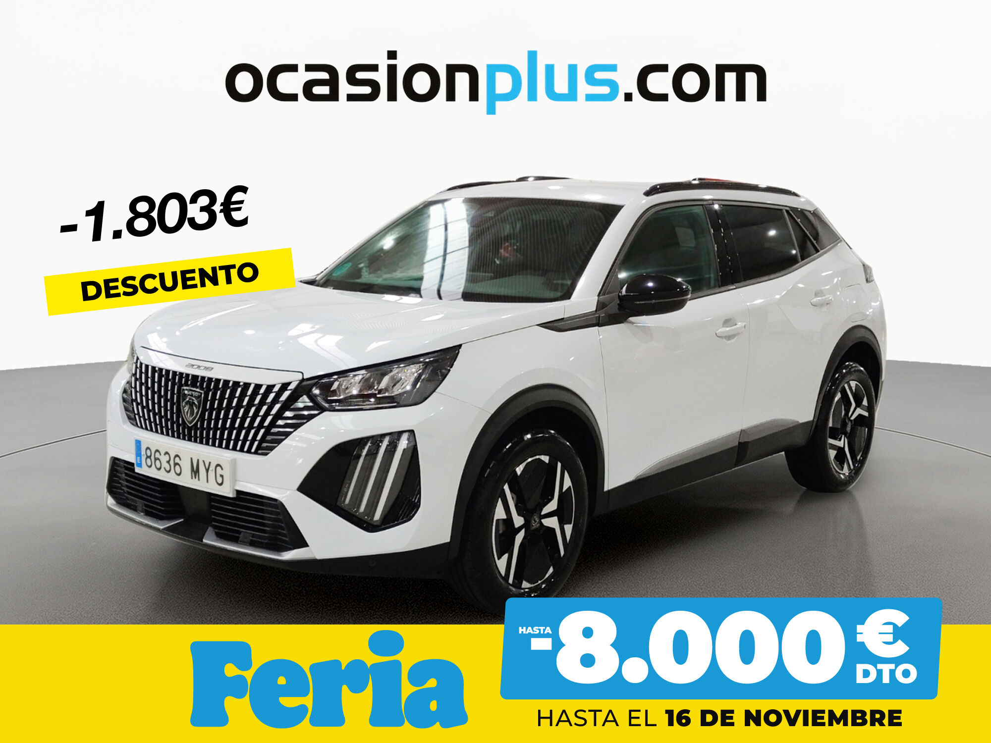 PEUGEOT 2008 (PureTech 100 S&S Allure 75 kW (100 CV)) en Madrid
