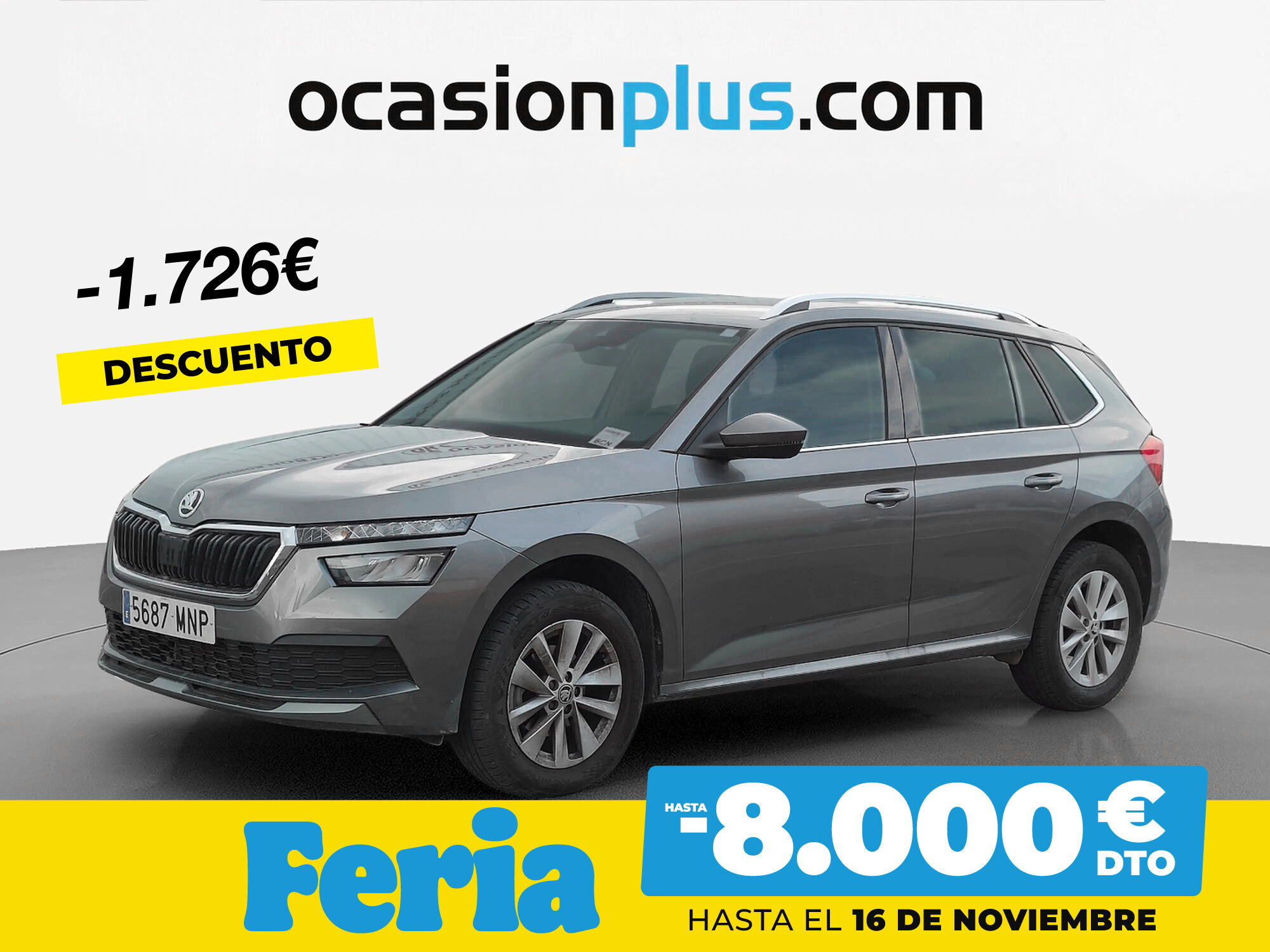 SKODA Kamiq (1.0 TSI Ambition 81 kW (110 CV)) en Madrid